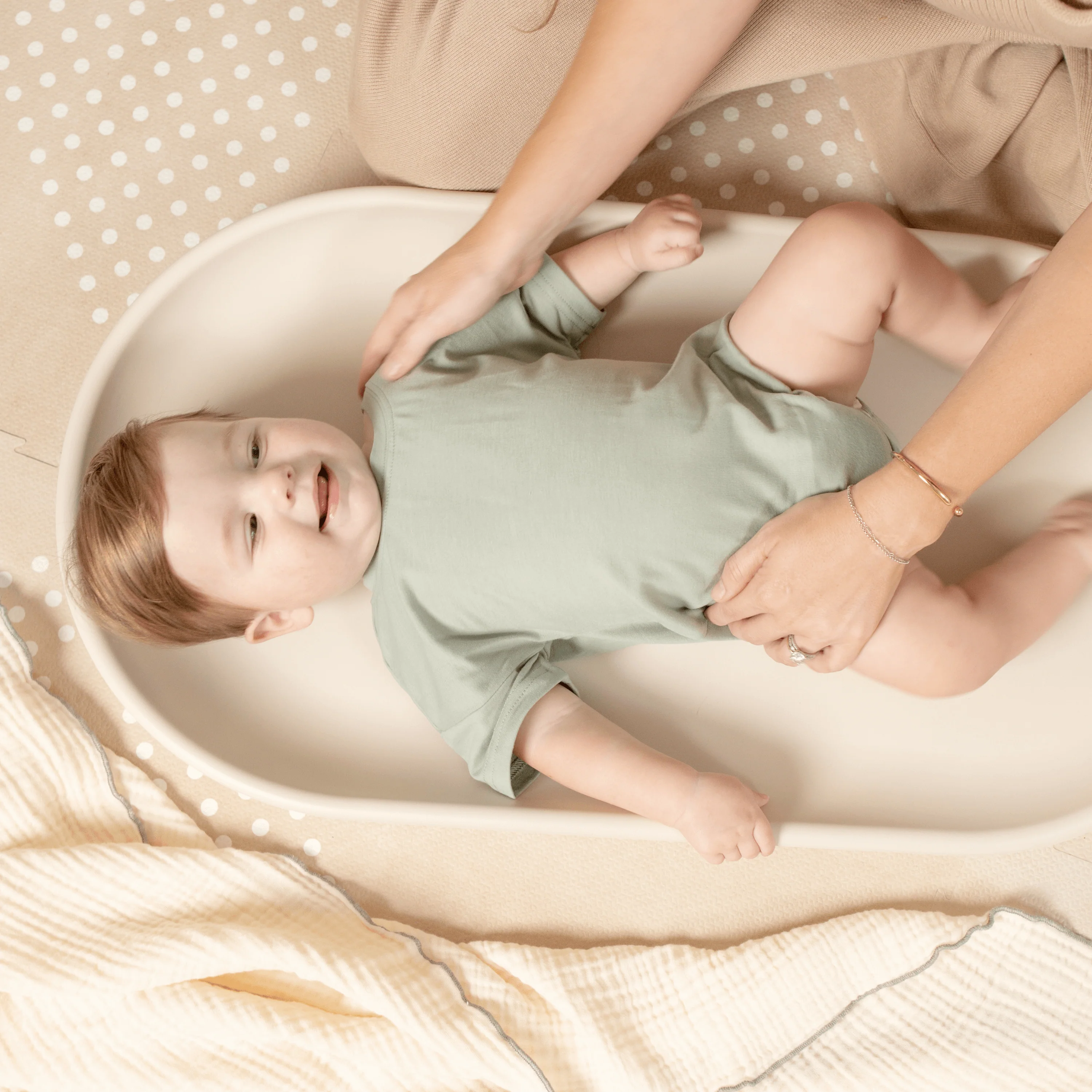 Toddlekind Nest Pad | Turtle Dove - Image 4