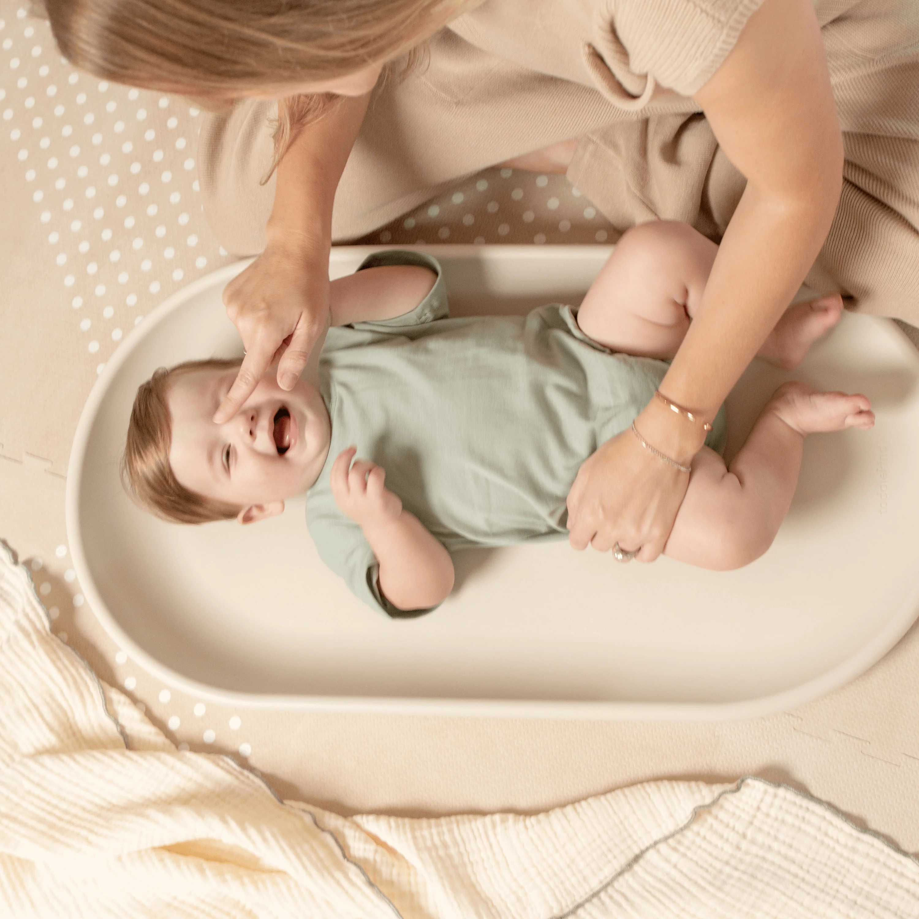 Toddlekind Nest Pad | Turtle Dove - Image 6