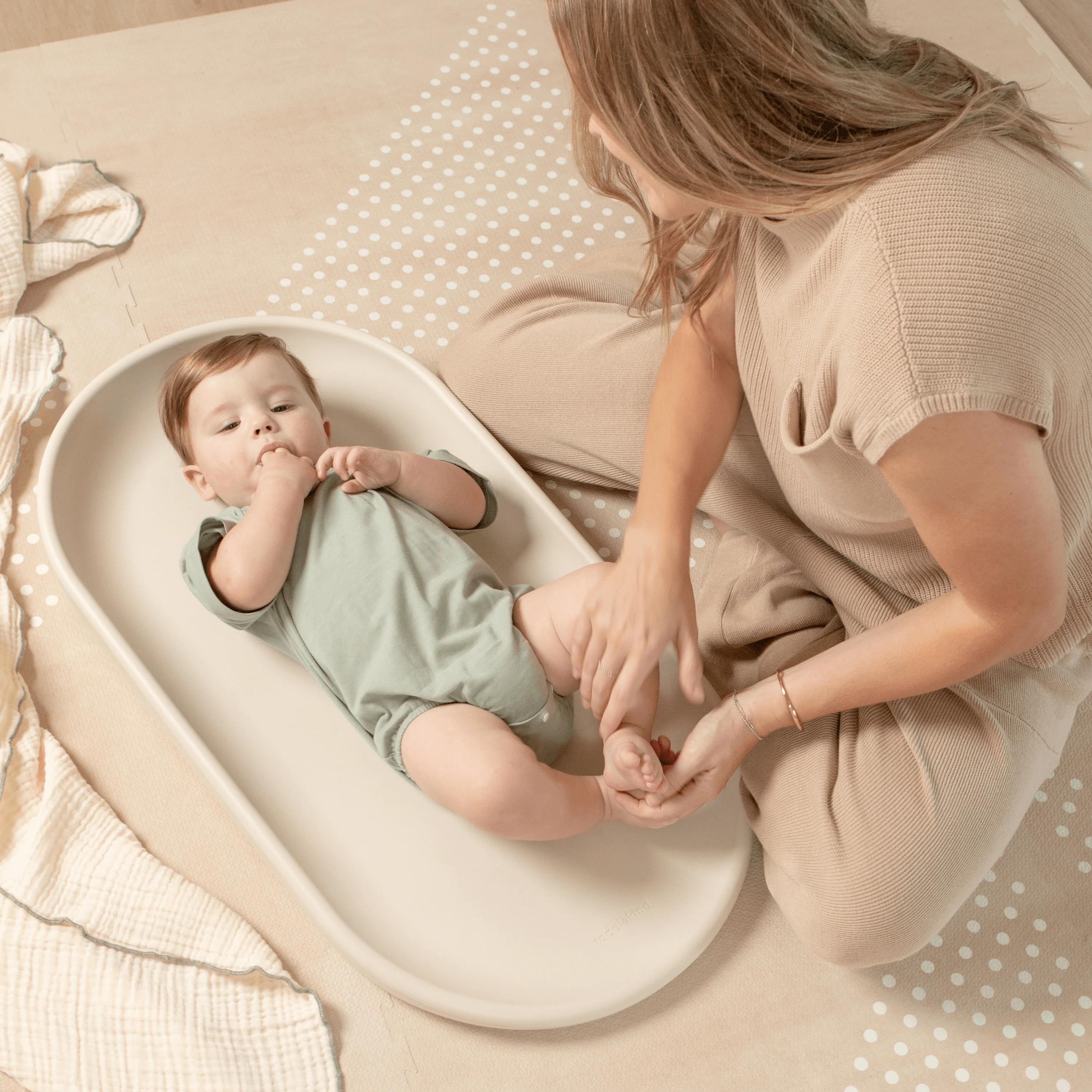Toddlekind Nest Pad | Turtle Dove - Image 8