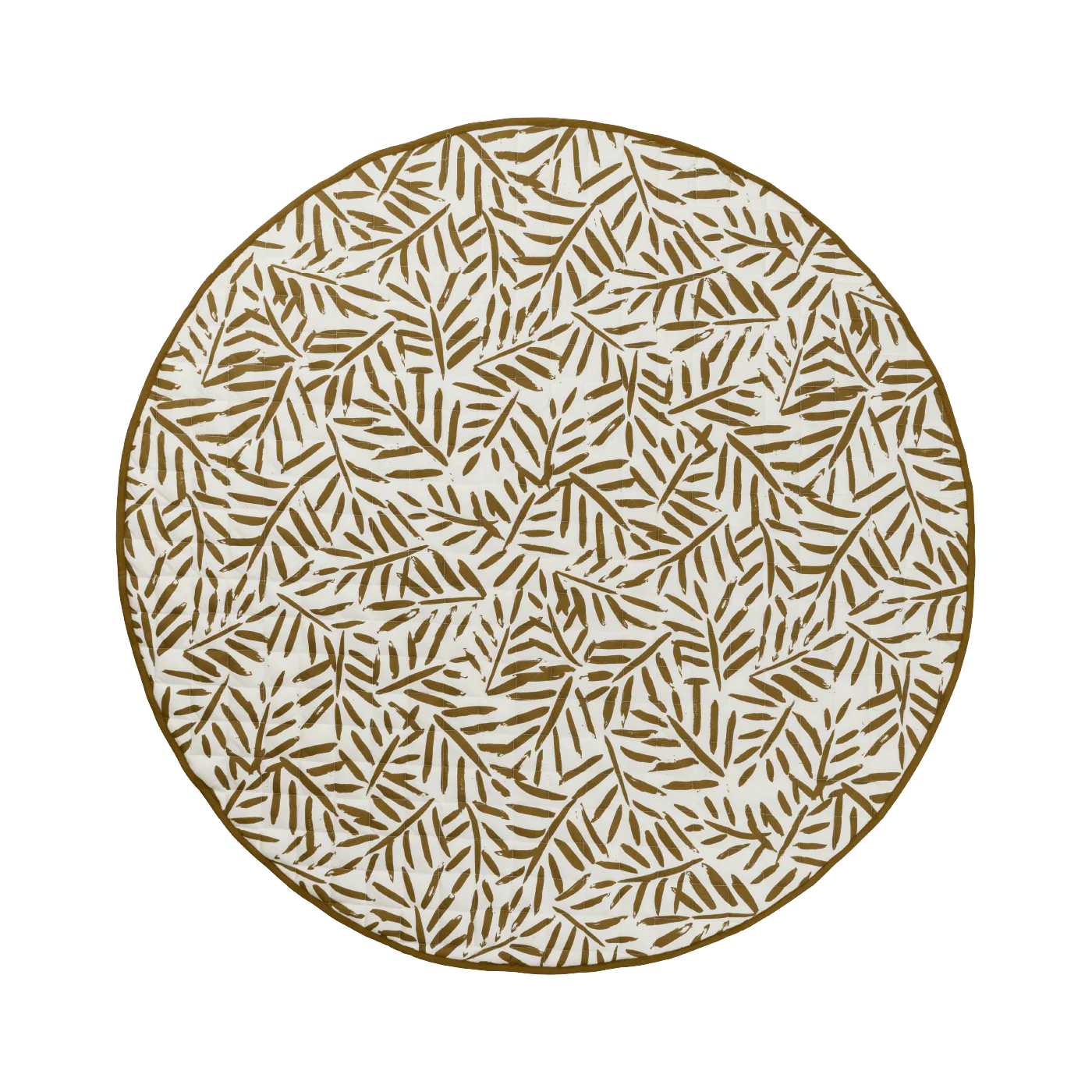 Toddlekind Snuggle Mat | Leaves - Sand Castle - Image 2