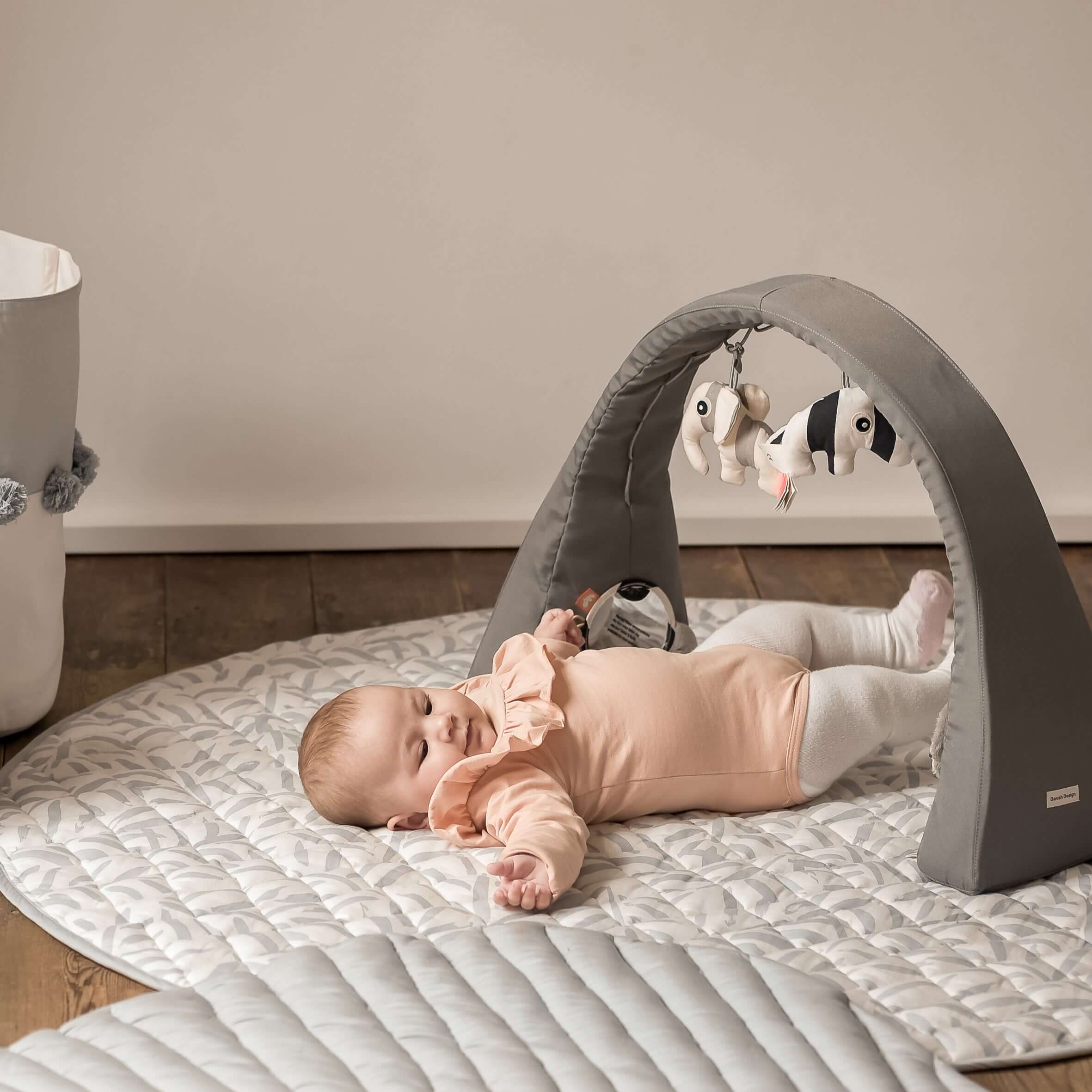 Toddlekind Snuggle Mat | Leaves - Stone - Image 6
