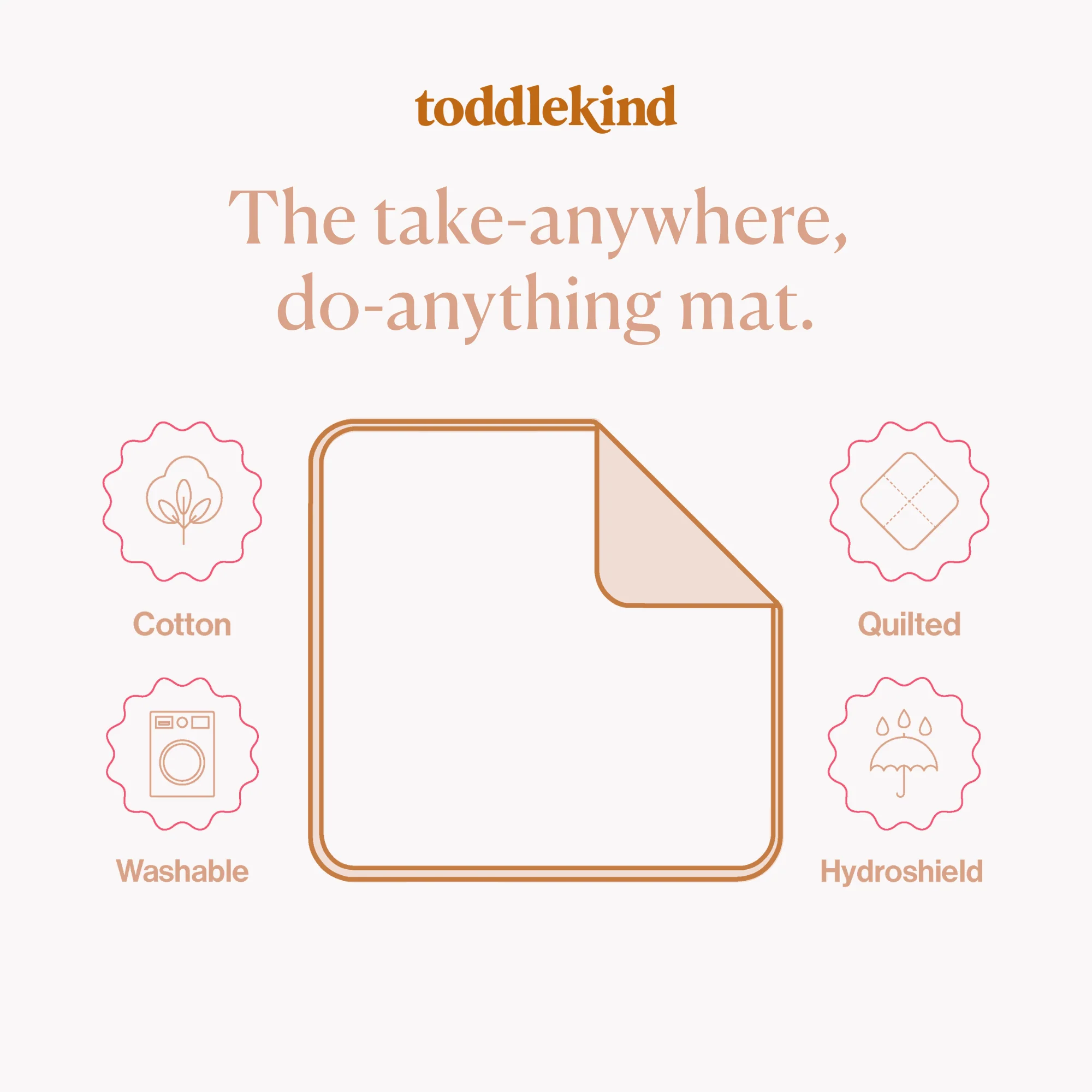 Toddlekind Wander Classic | Tribal - Blush - Image 10