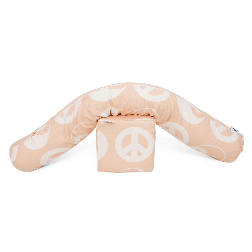Toki Kids Beige Yin Yang Support Pillow - Image 2