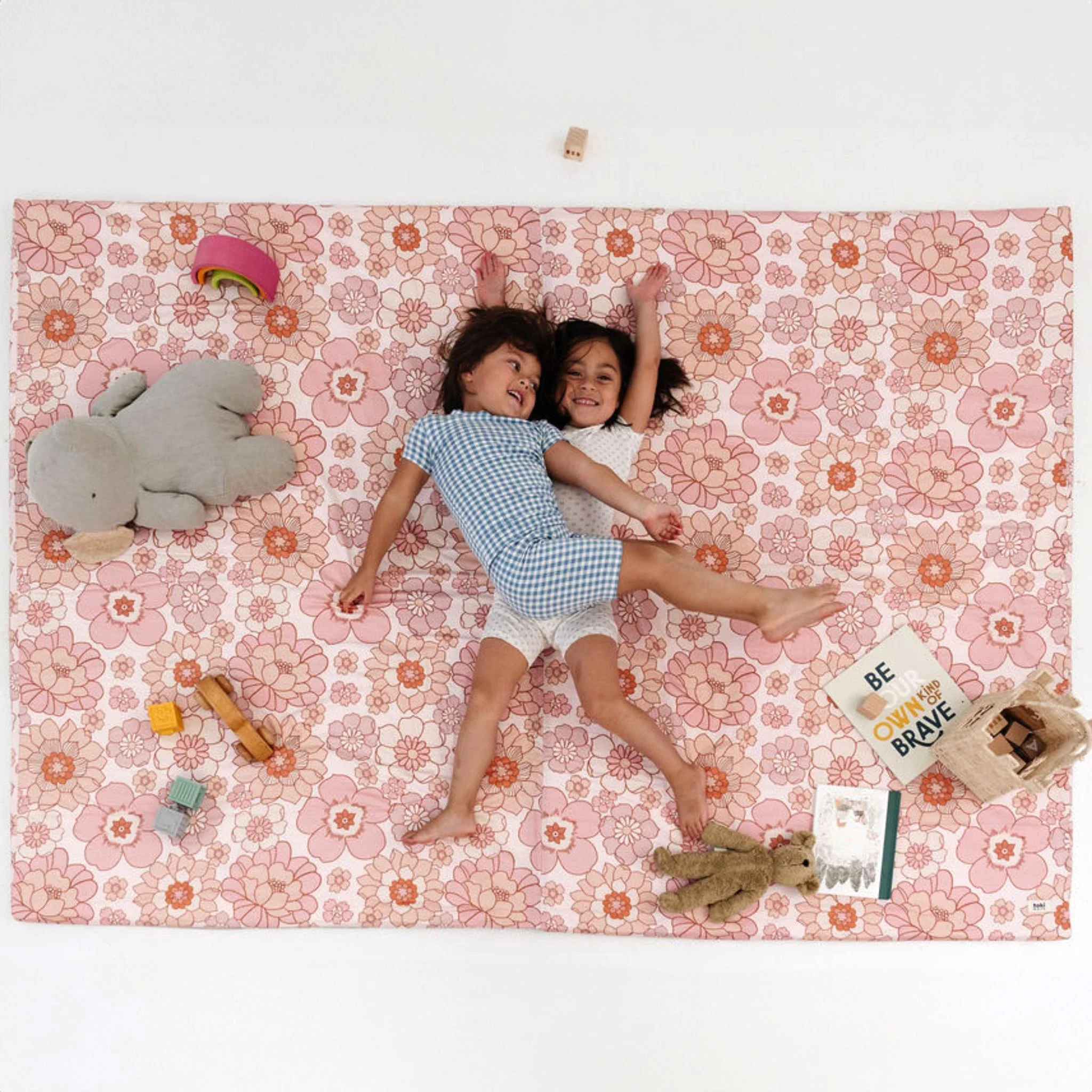 Toki Kids Blooms Organic Cotton Mat - Image 12
