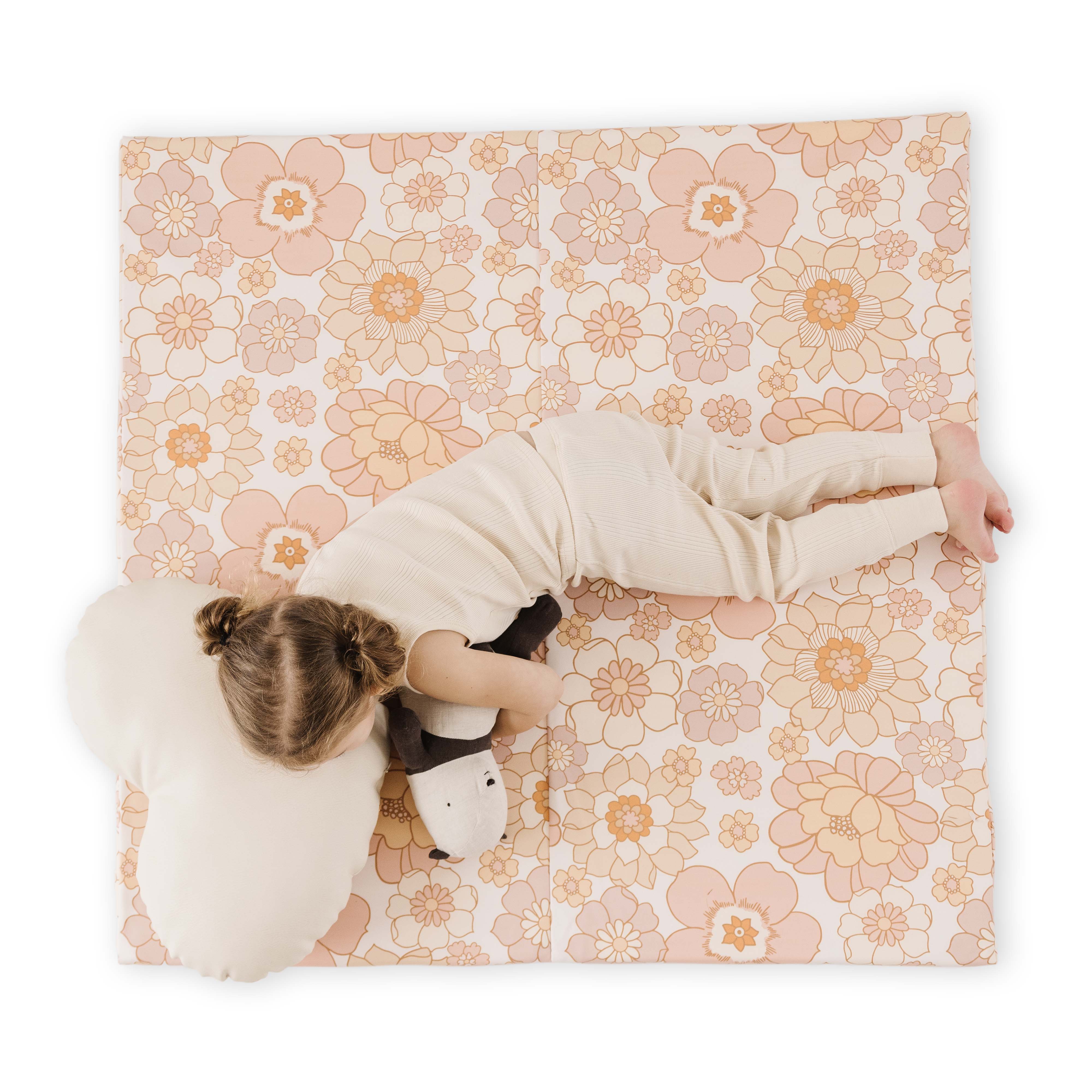 Toki Kids Blooms Vegan Leather Mat - Image 5