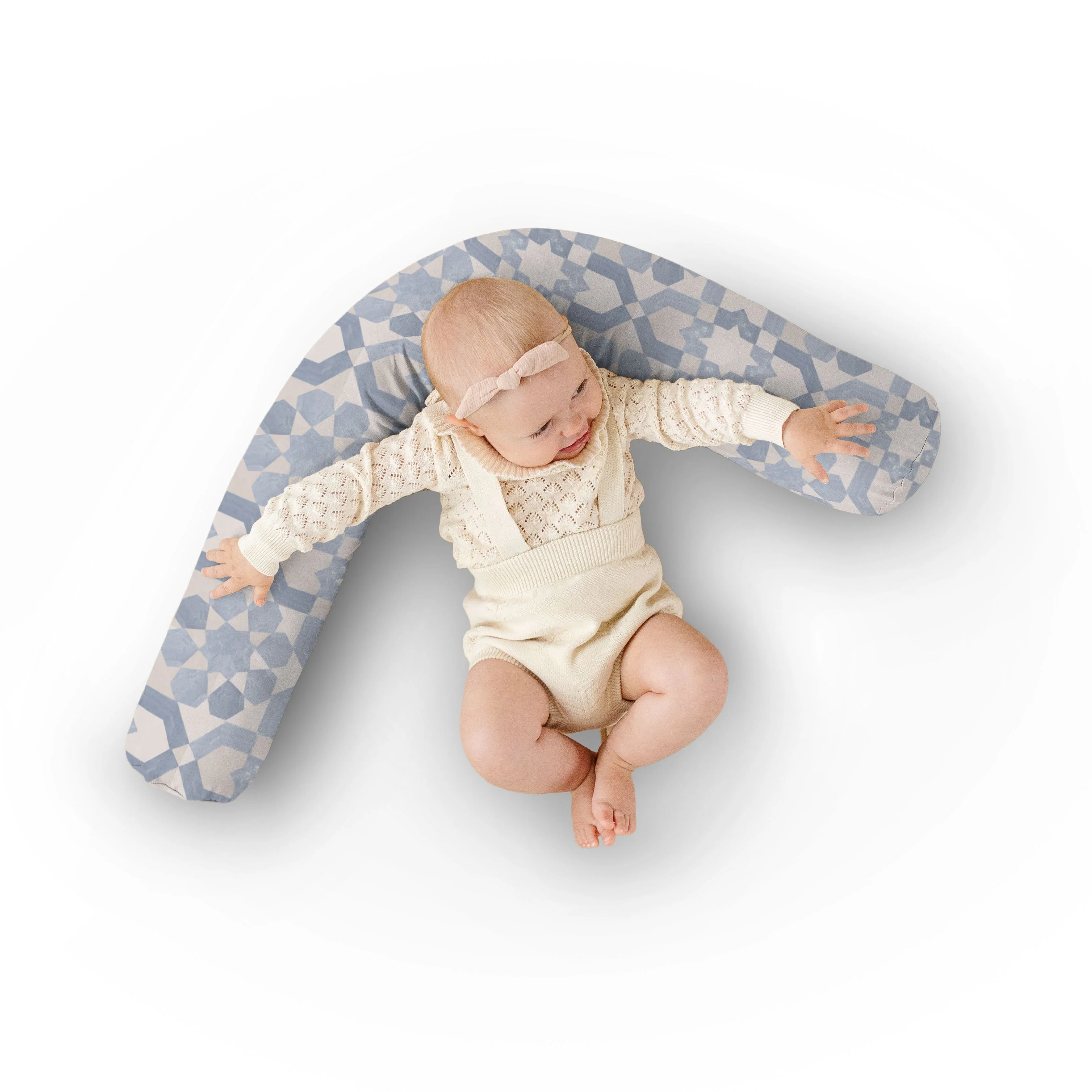 Toki Kids Blue Tile Support Pillow - Image 8