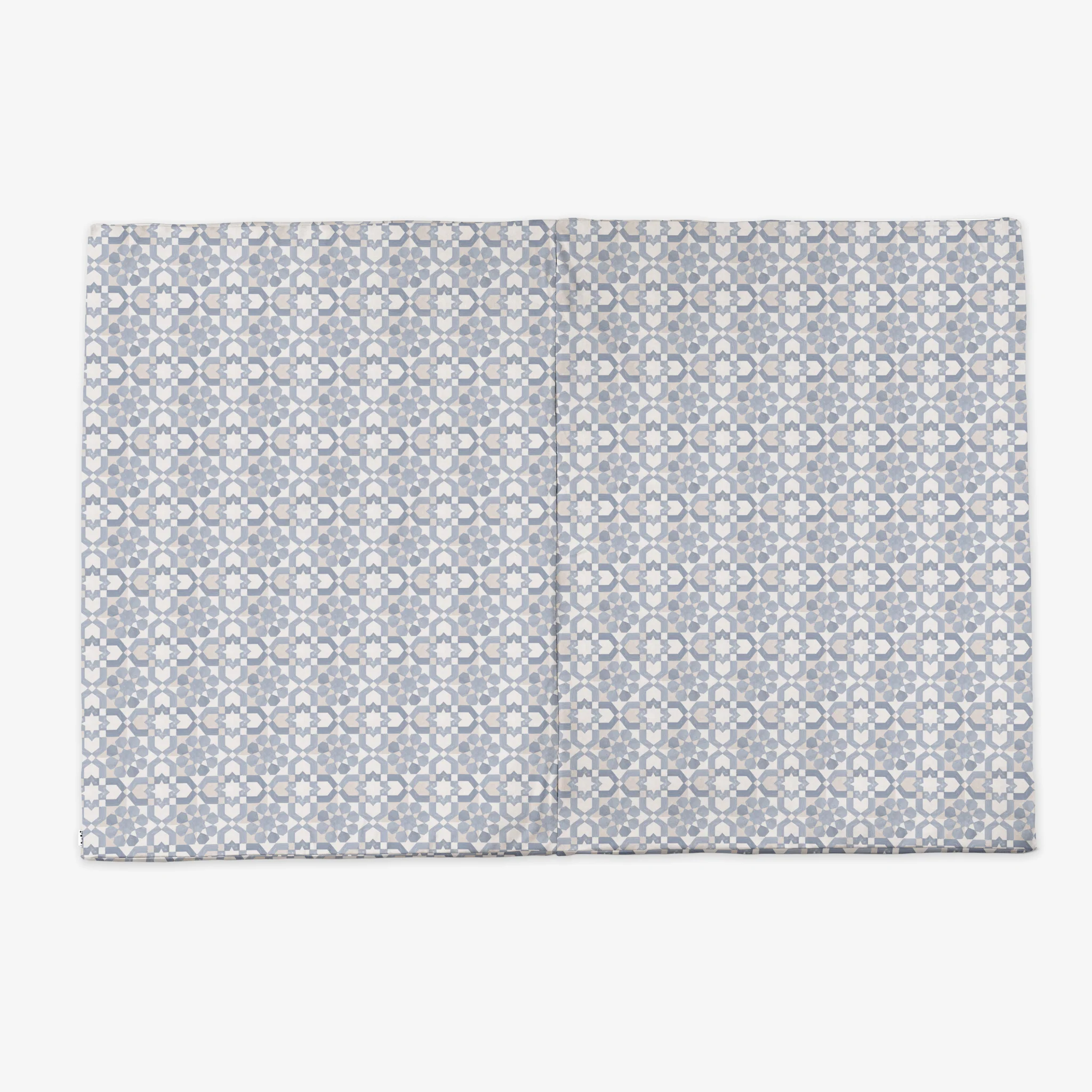 Toki Kids Blue Tile Vegan Leather Mat - Image 12