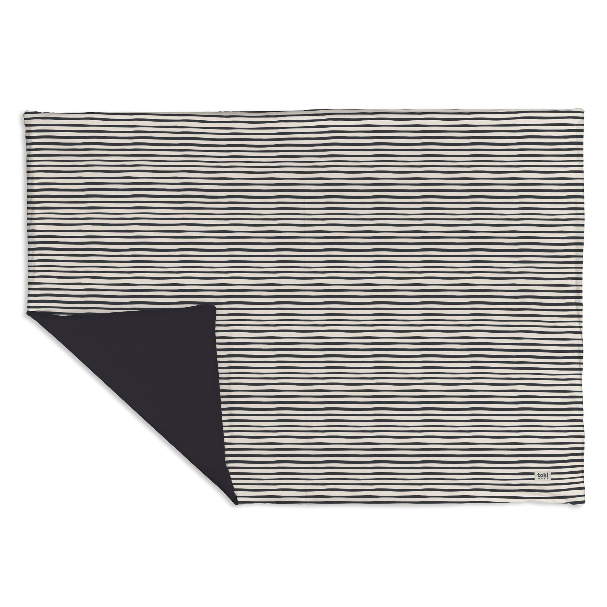 Toki Kids Bold Stripe Organic Cotton Mat - Image 15