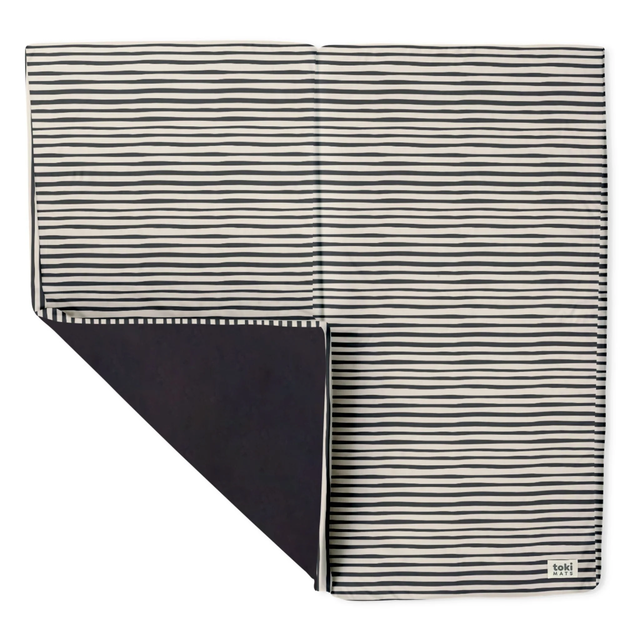 Toki Kids Bold Stripe Organic Cotton Mat - Image 8