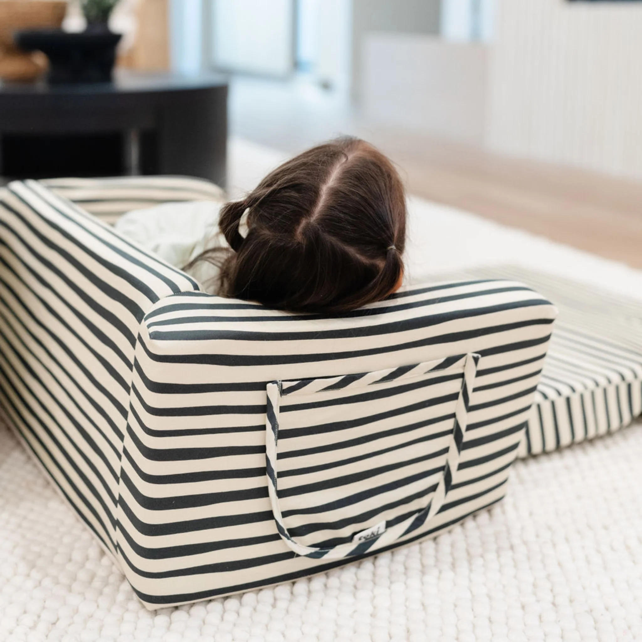 Toki Kids Bold Stripe Play Couch - Image 4