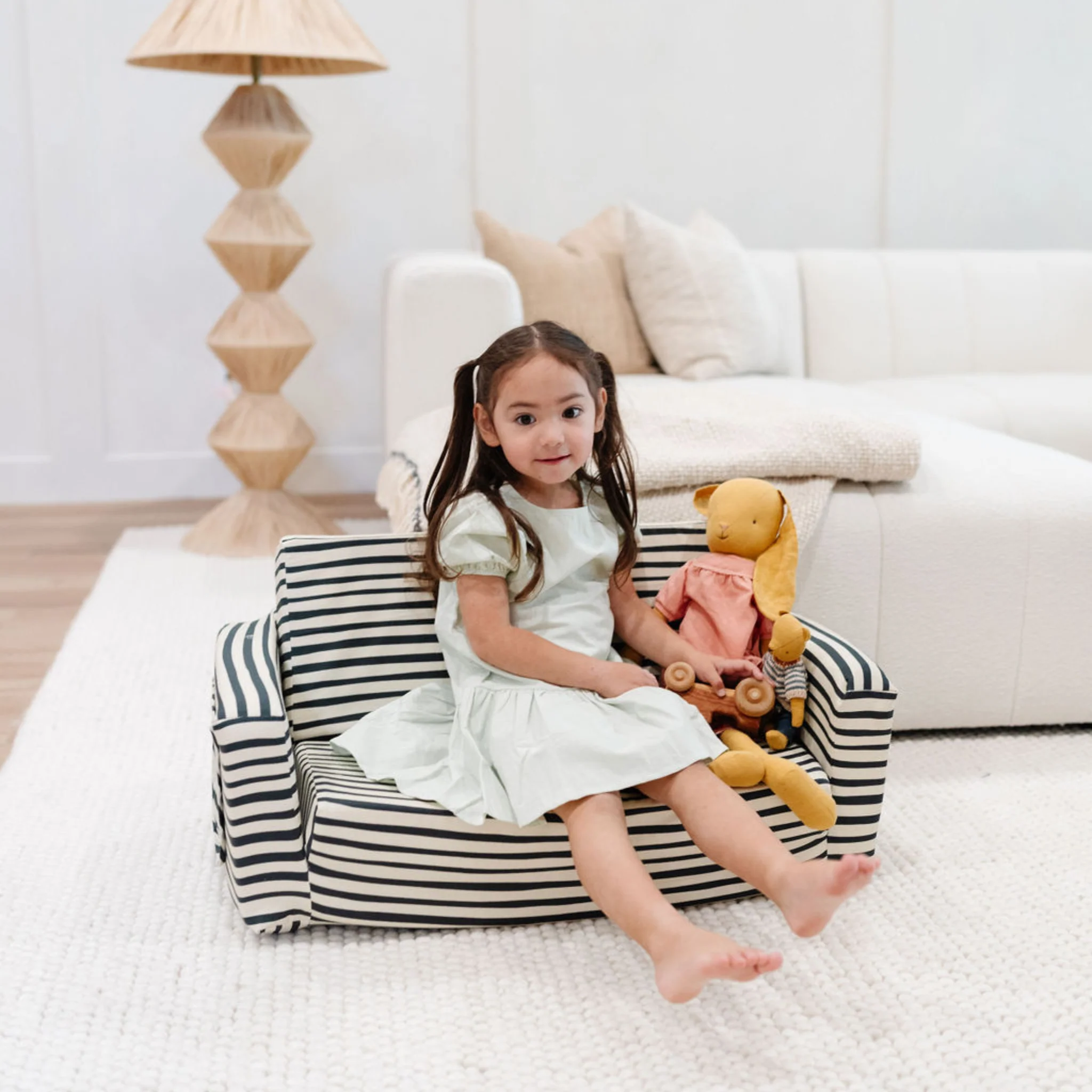 Toki Kids Bold Stripe Play Couch - Image 5