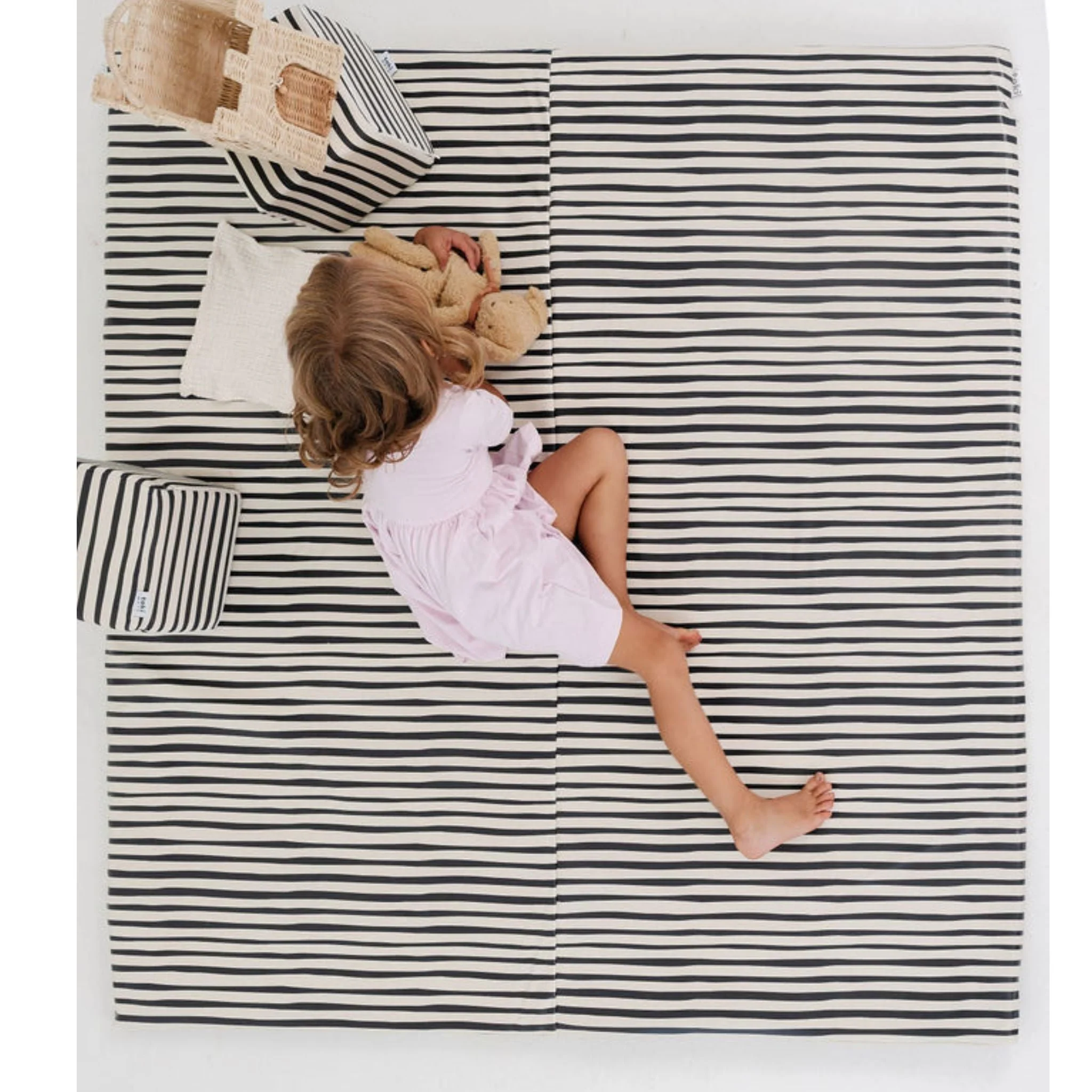 Toki Kids Bold Stripe Vegan Leather Mat - Image 6