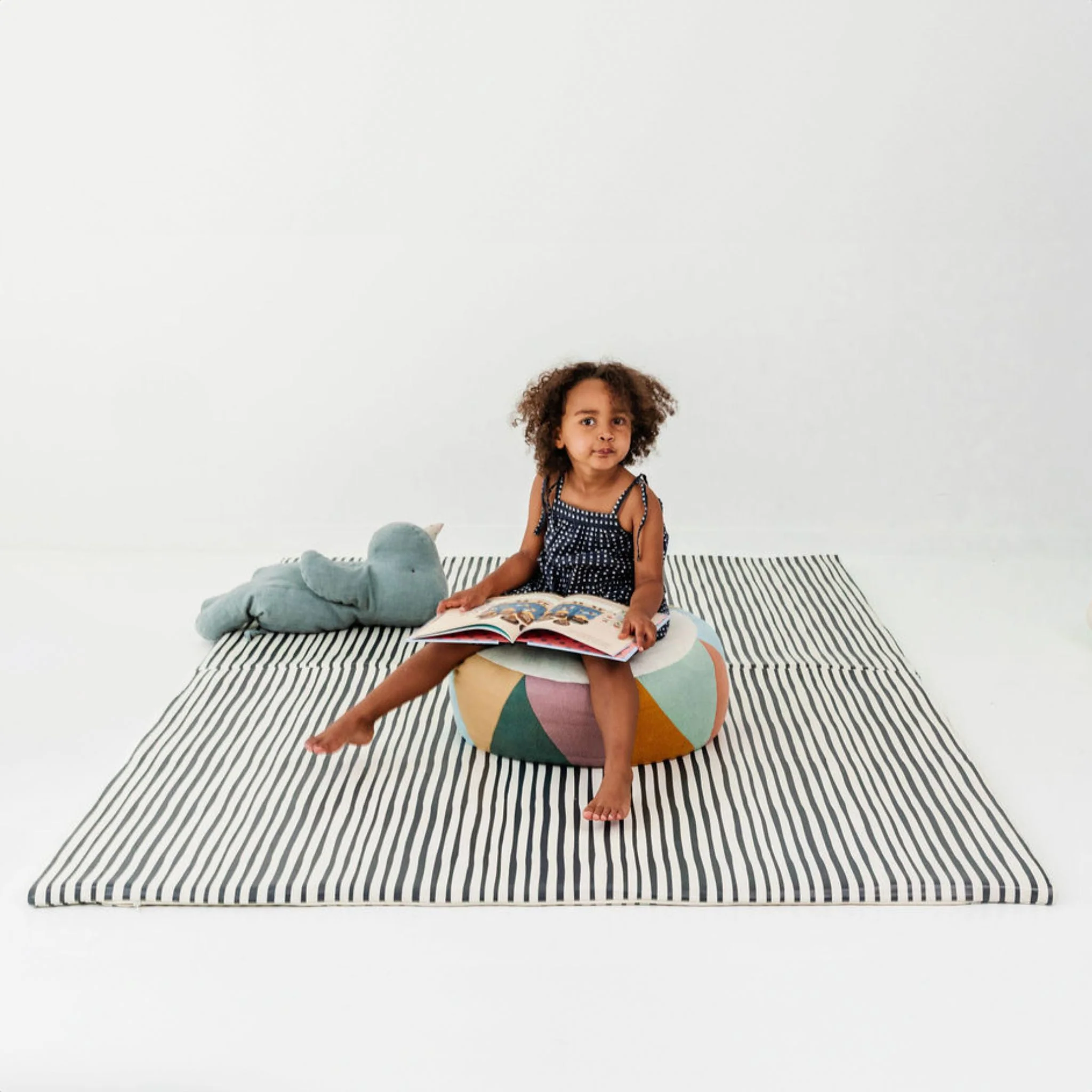 Toki Kids Bold Stripe Vegan Leather Mat - Image 7