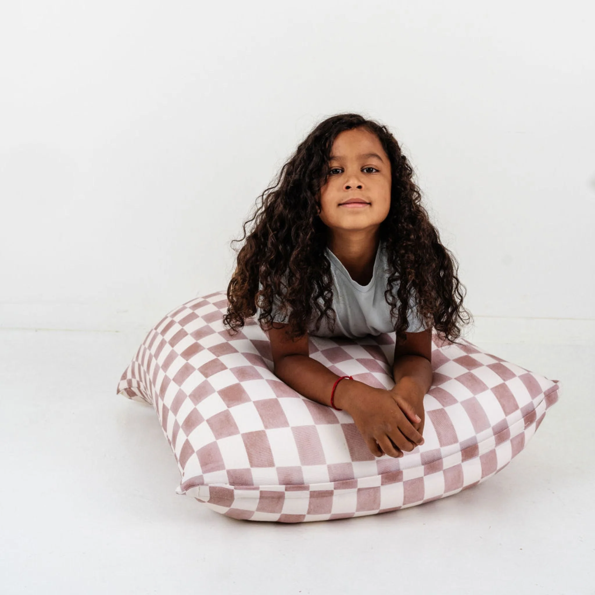 Toki Kids Checker Gumdrop Bean Bag - Image 2