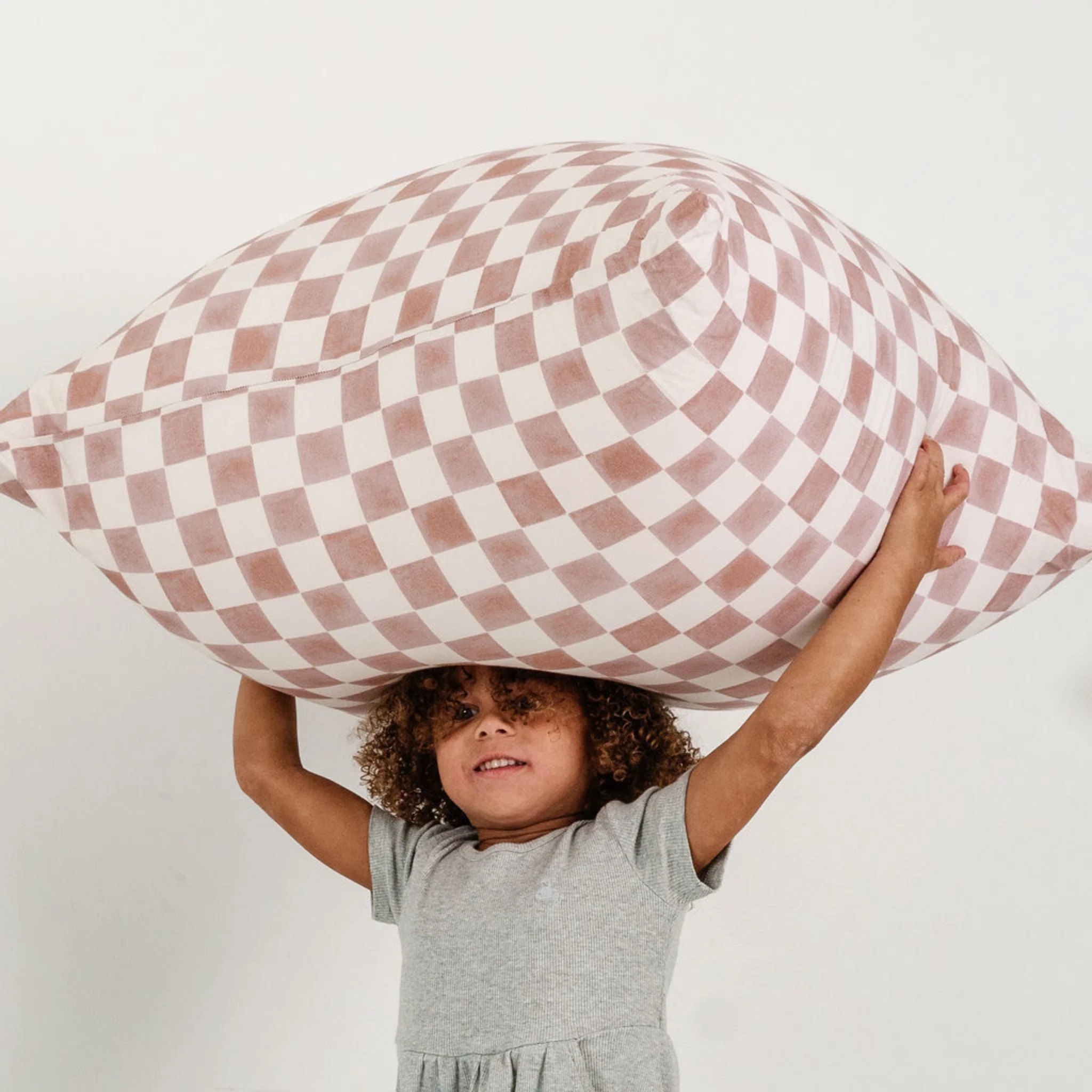 Toki Kids Checker Gumdrop Bean Bag - Image 4