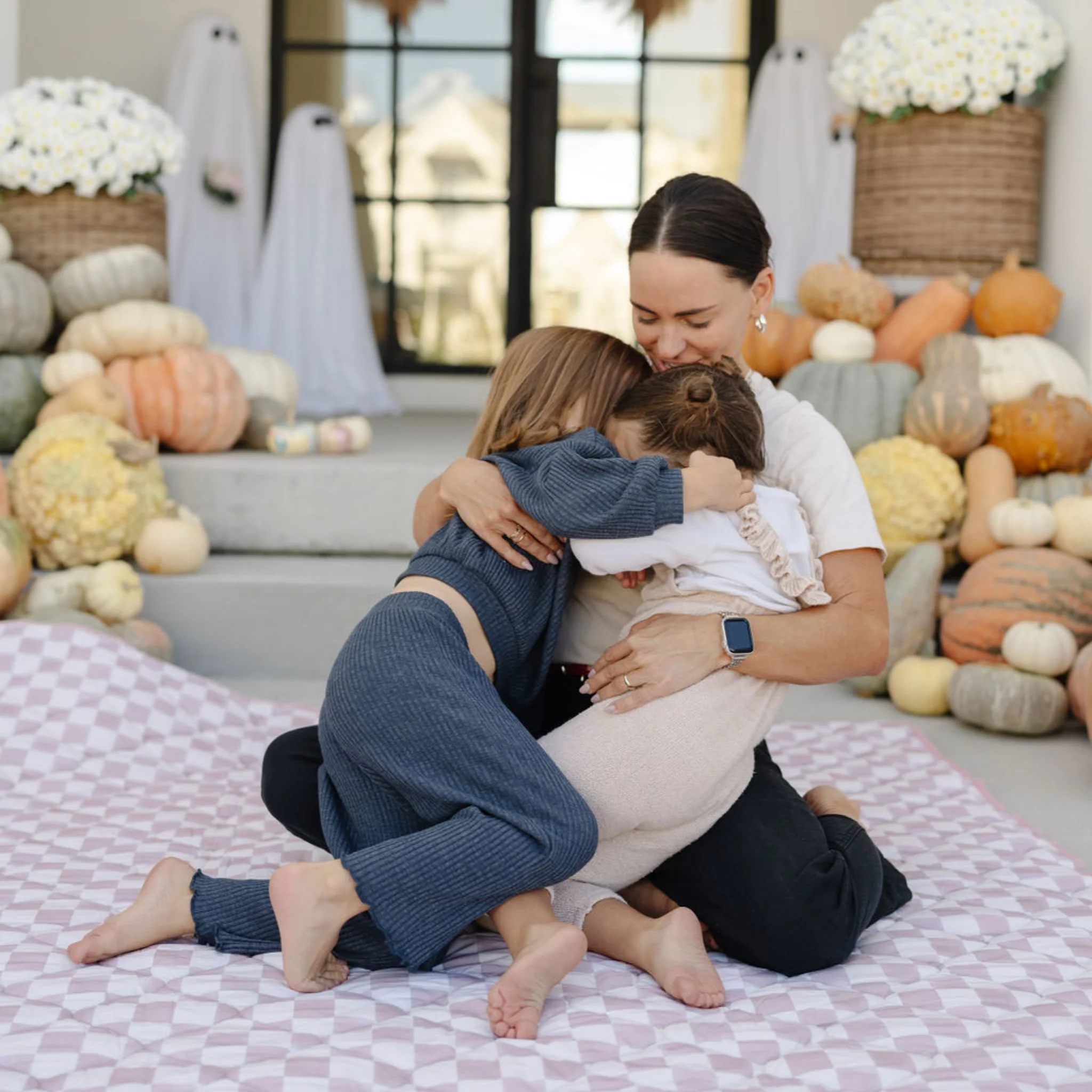 Toki Kids Checker Gumdrop Picnic Blanket - Image 5