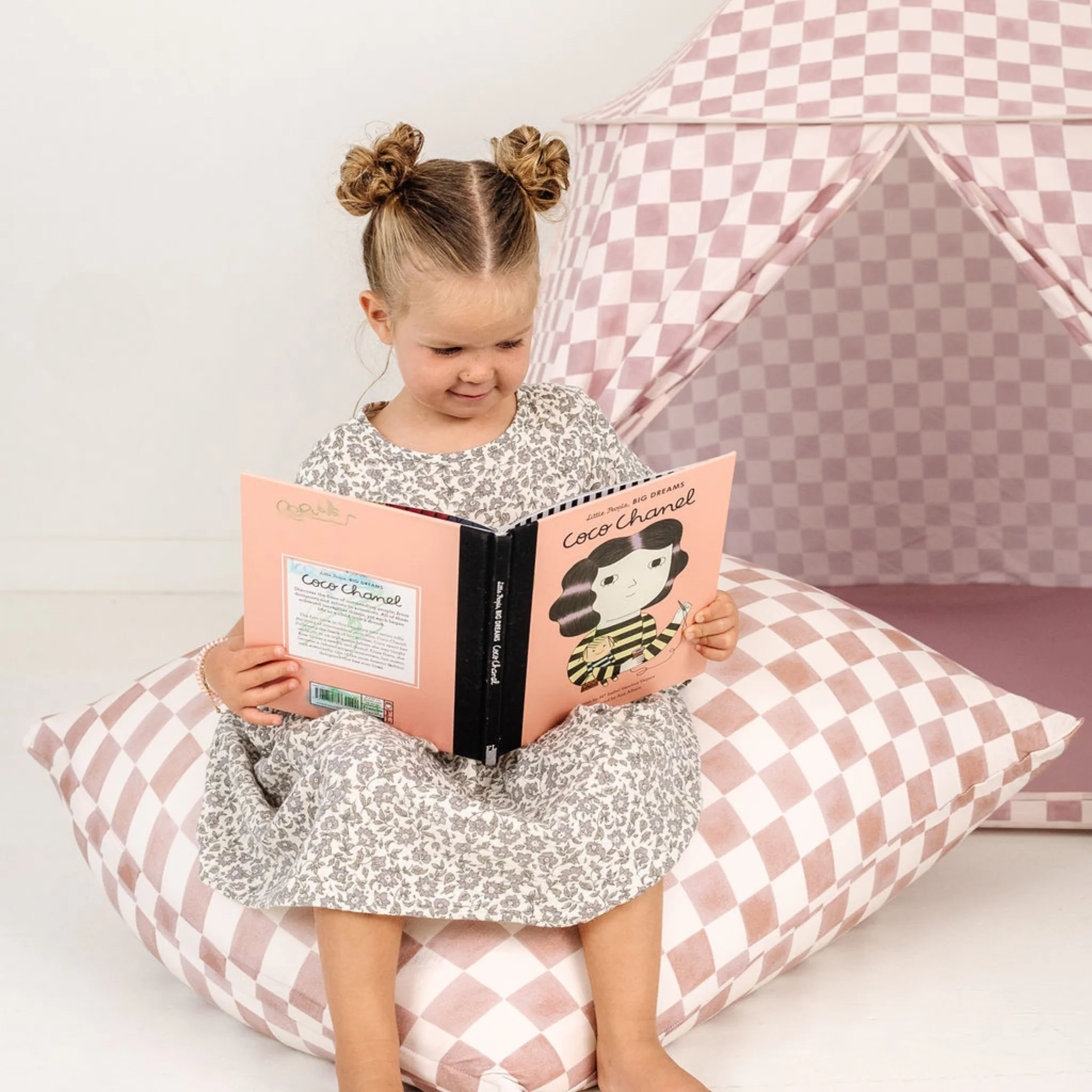 Toki Kids Checker Gumdrop Play Tent - Image 3