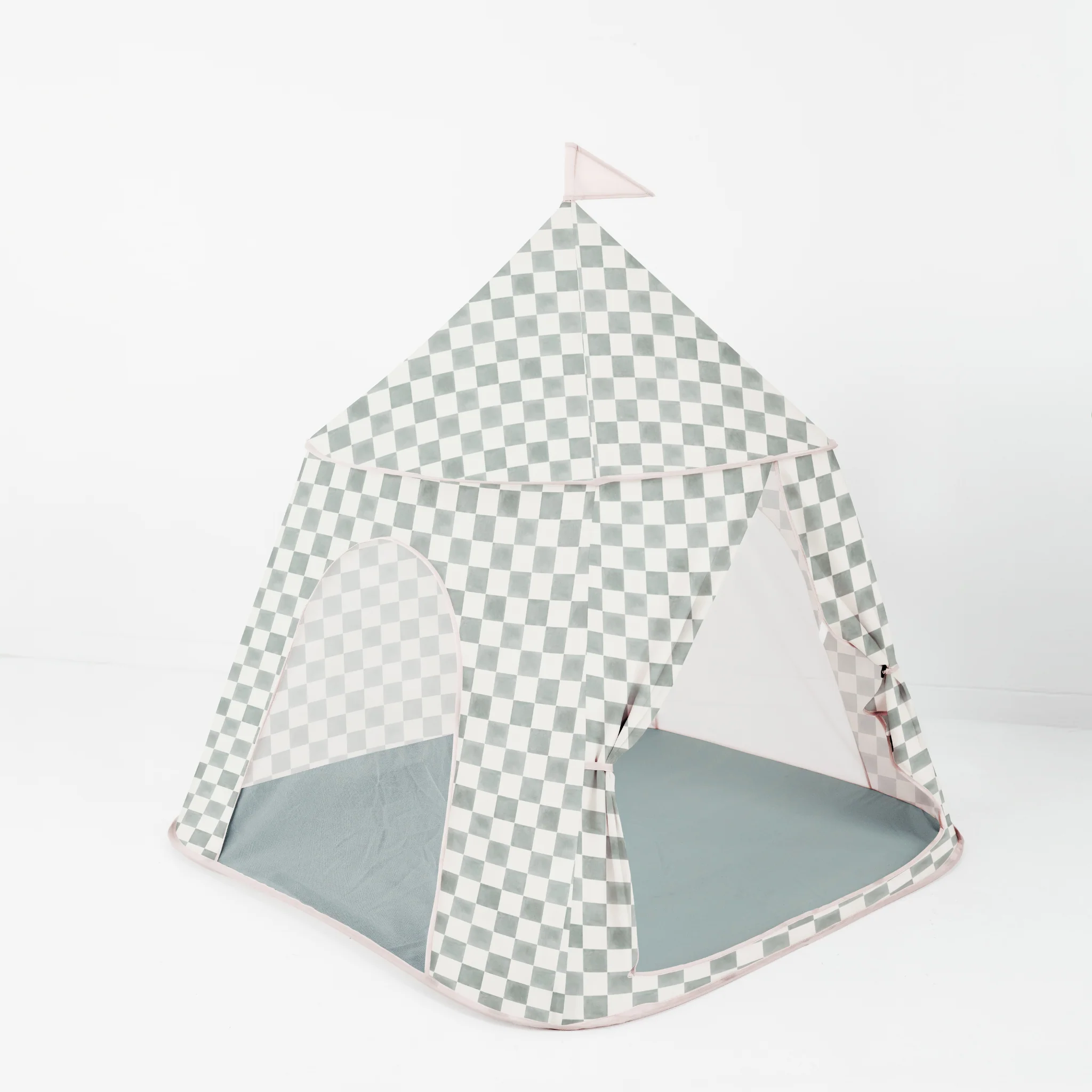Toki Kids Checker Matcha Play Tent - Image 6