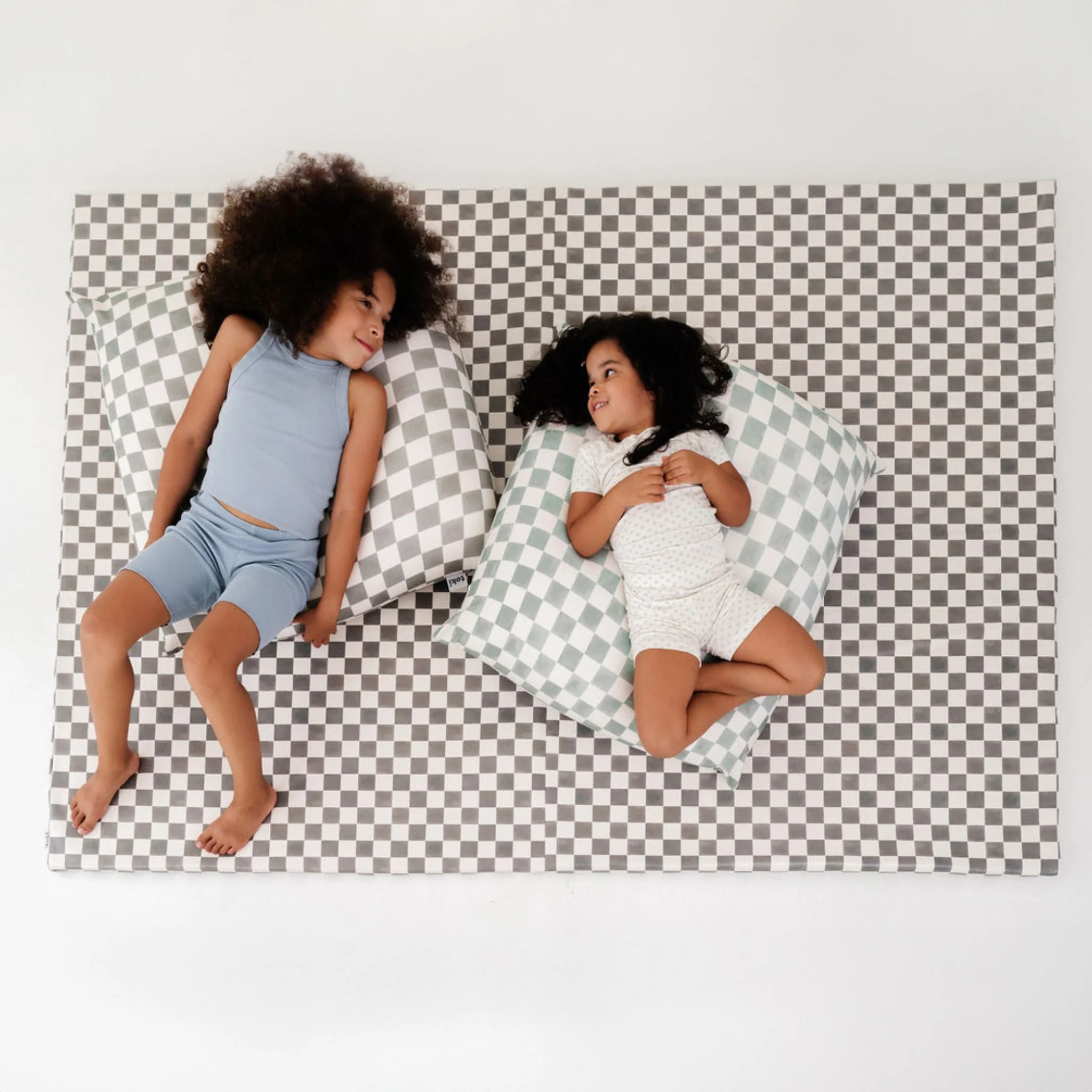 Toki Kids Checker Pepper Vegan Leather Mat - Image 10