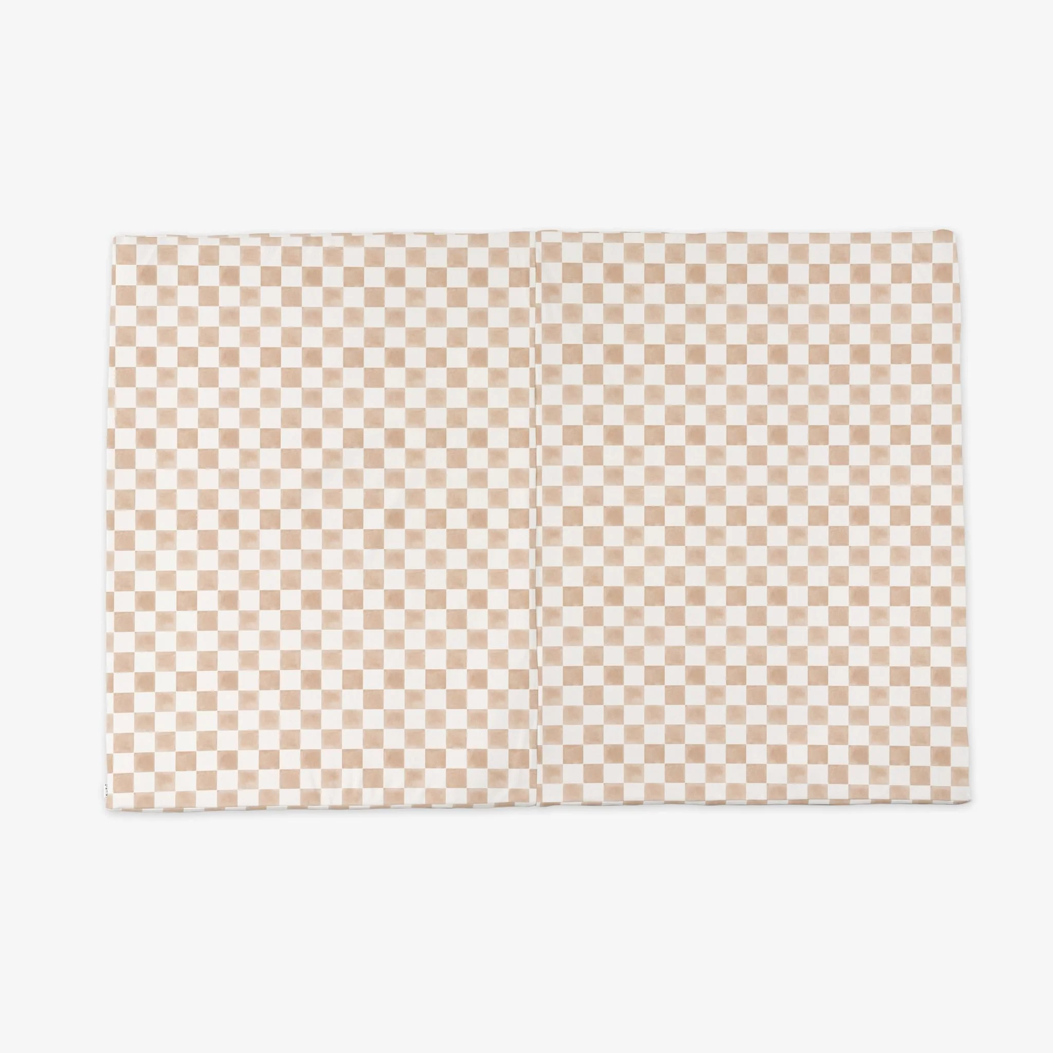 Toki Kids Checker Toffee Vegan Leather Mat - Image 11
