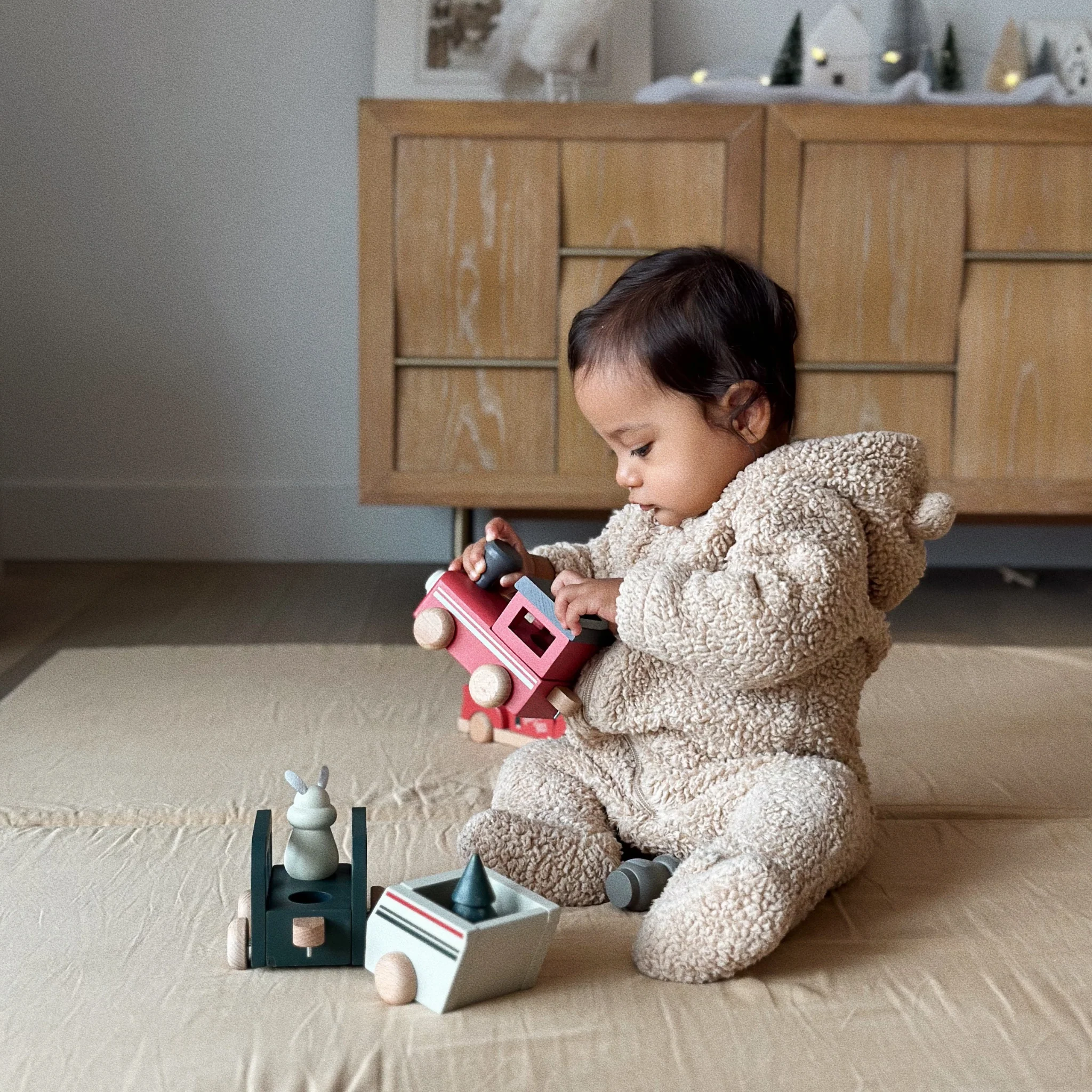 Toki Kids Cloud + Sandcastle Organic Cotton Mat - Image 15