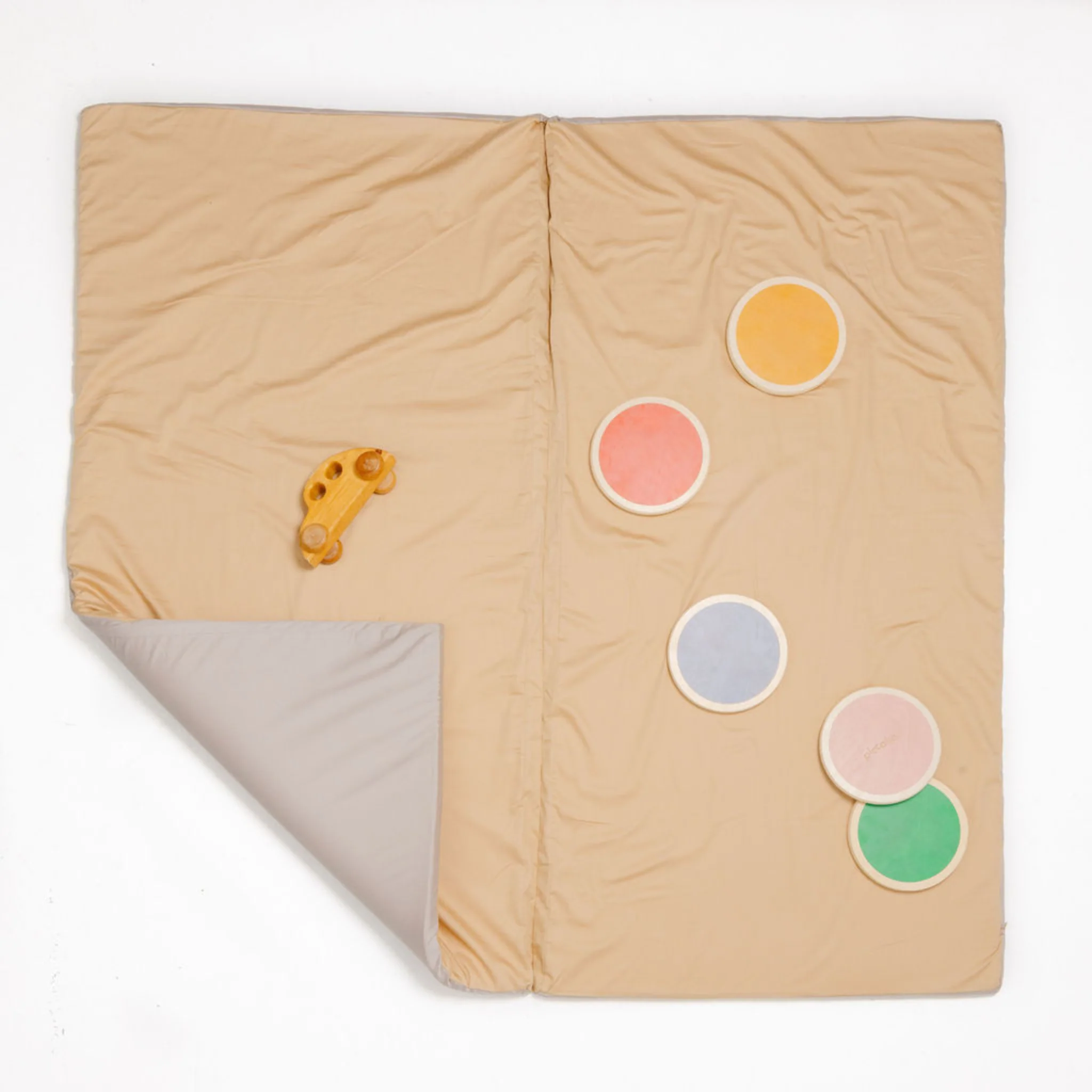 Toki Kids Cloud + Sandcastle Organic Cotton Mat - Image 2