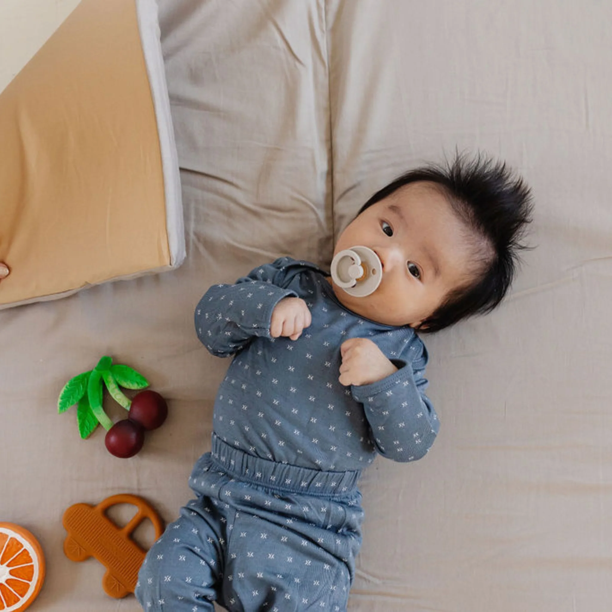 Toki Kids Cloud + Sandcastle Organic Cotton Mat - Image 4