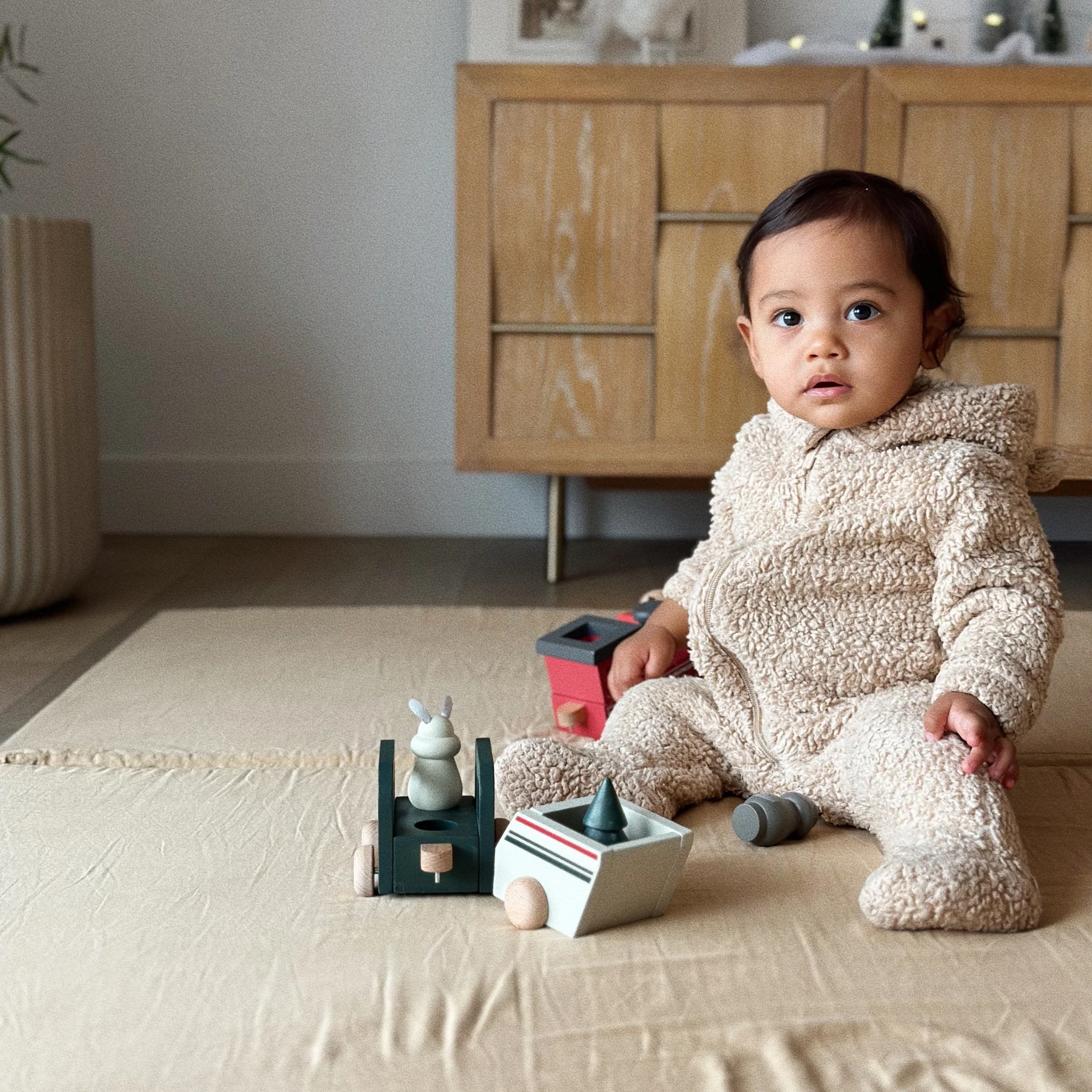 Toki Kids Cloud + Sandcastle Organic Cotton Mat - Image 5