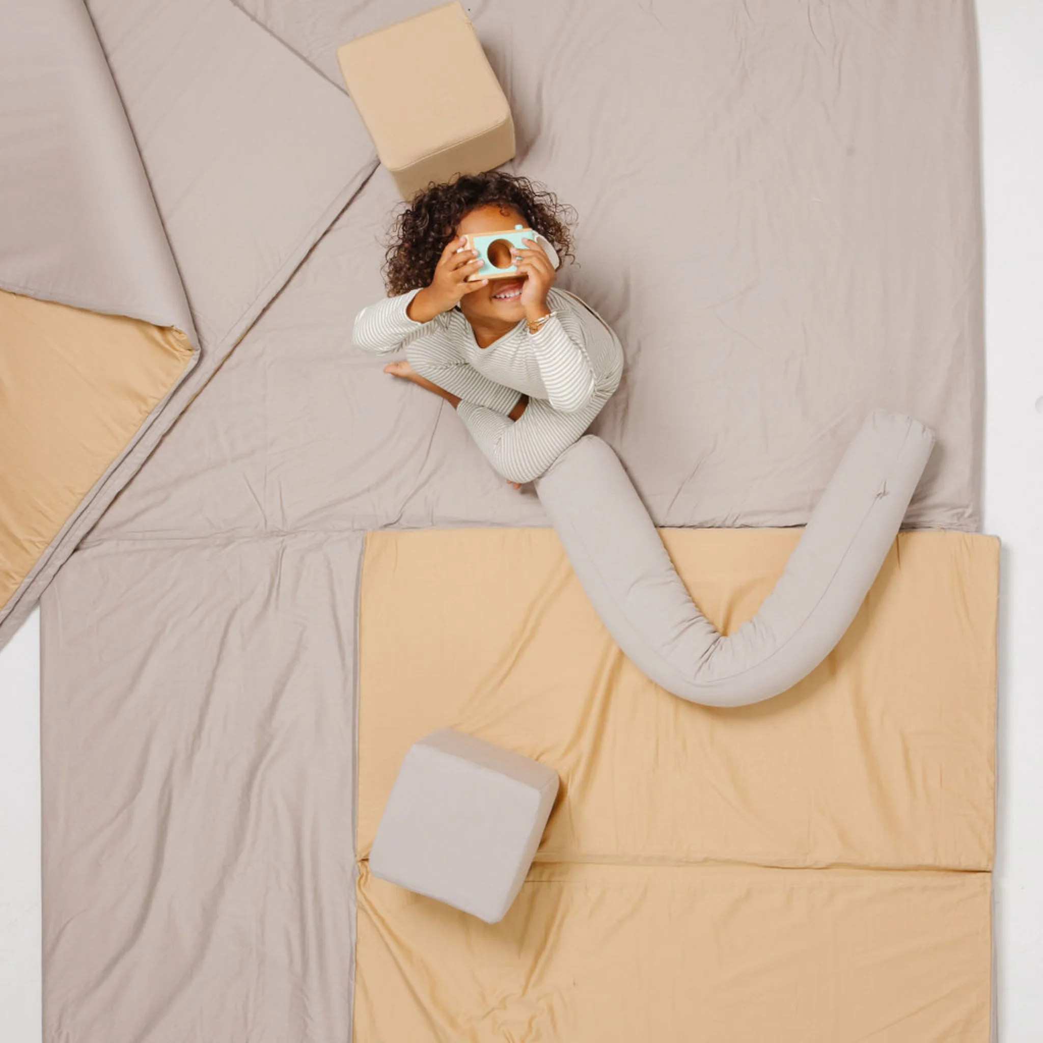 Toki Kids Cloud + Sandcastle Organic Cotton Mat - Image 8
