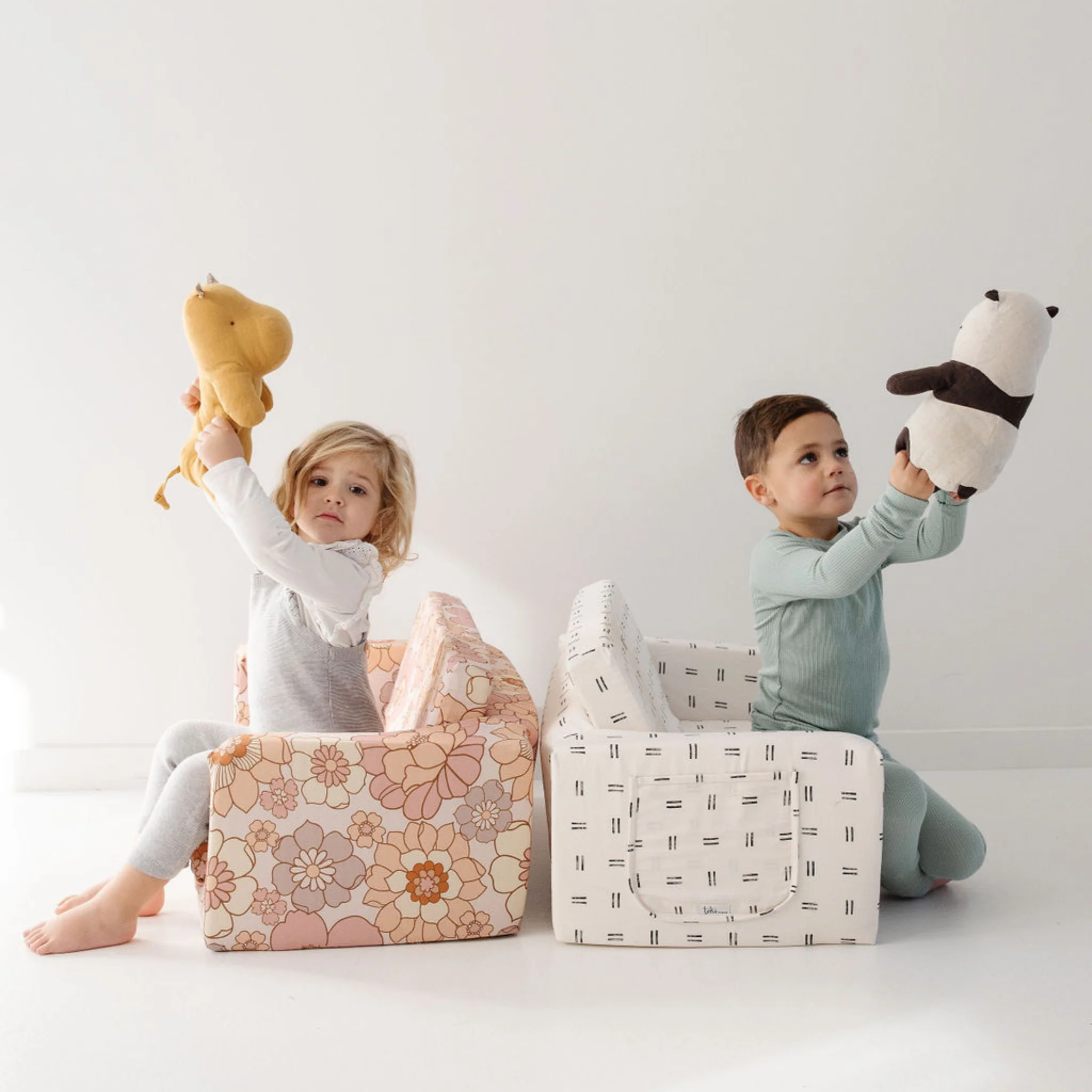 Toki Kids Mudcloth Play Couch - Image 5
