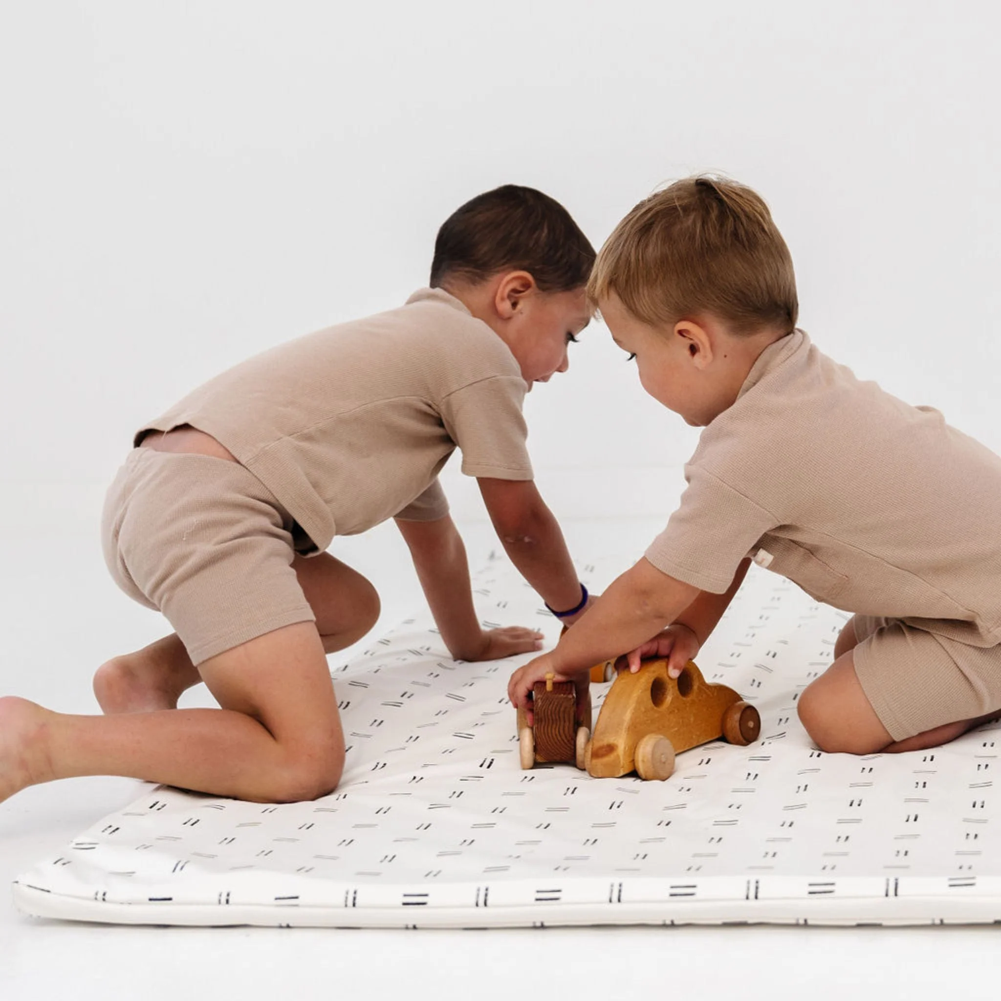 Toki Kids Mudcloth Vegan Leather Mat - Image 11