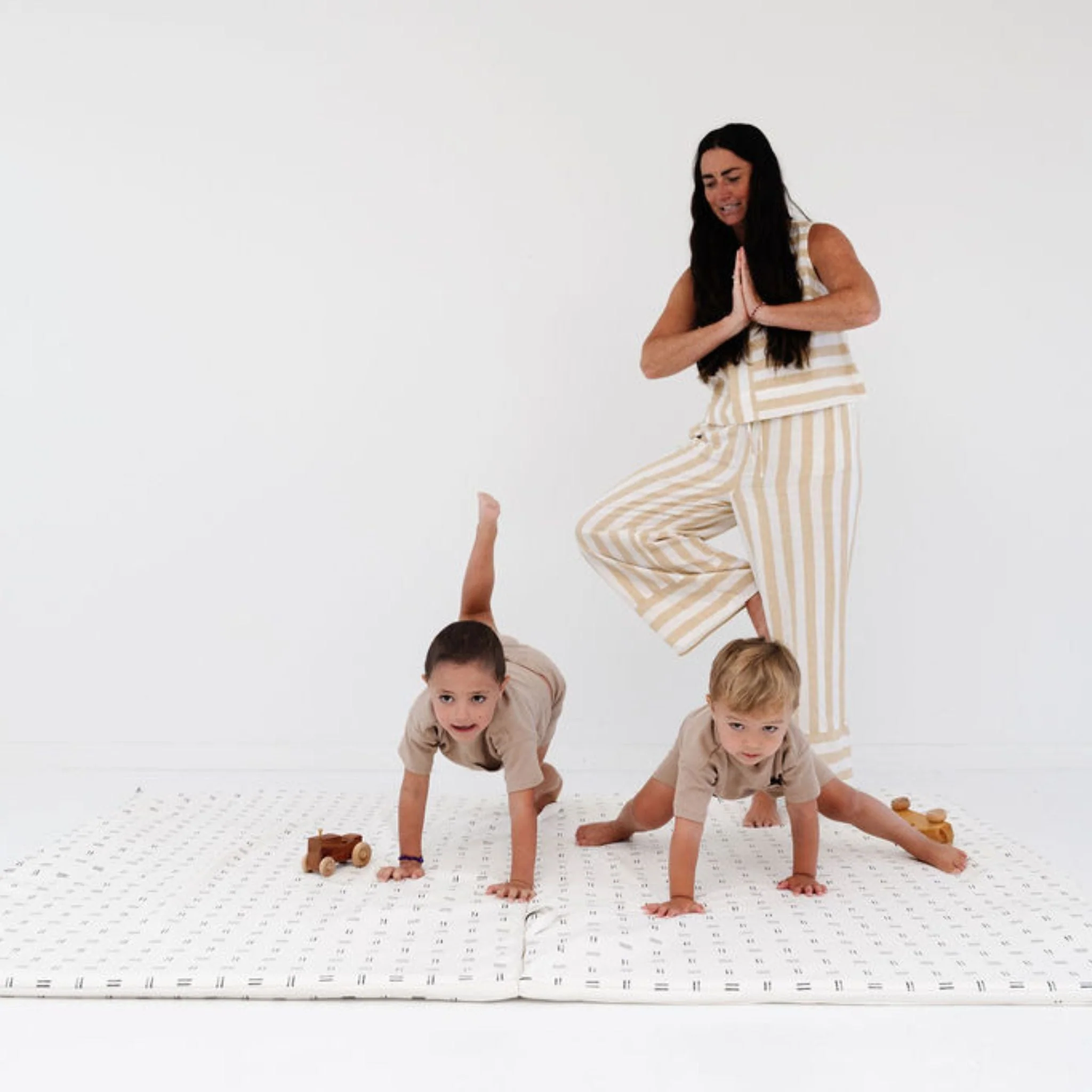 Toki Kids Mudcloth Vegan Leather Mat - Image 12