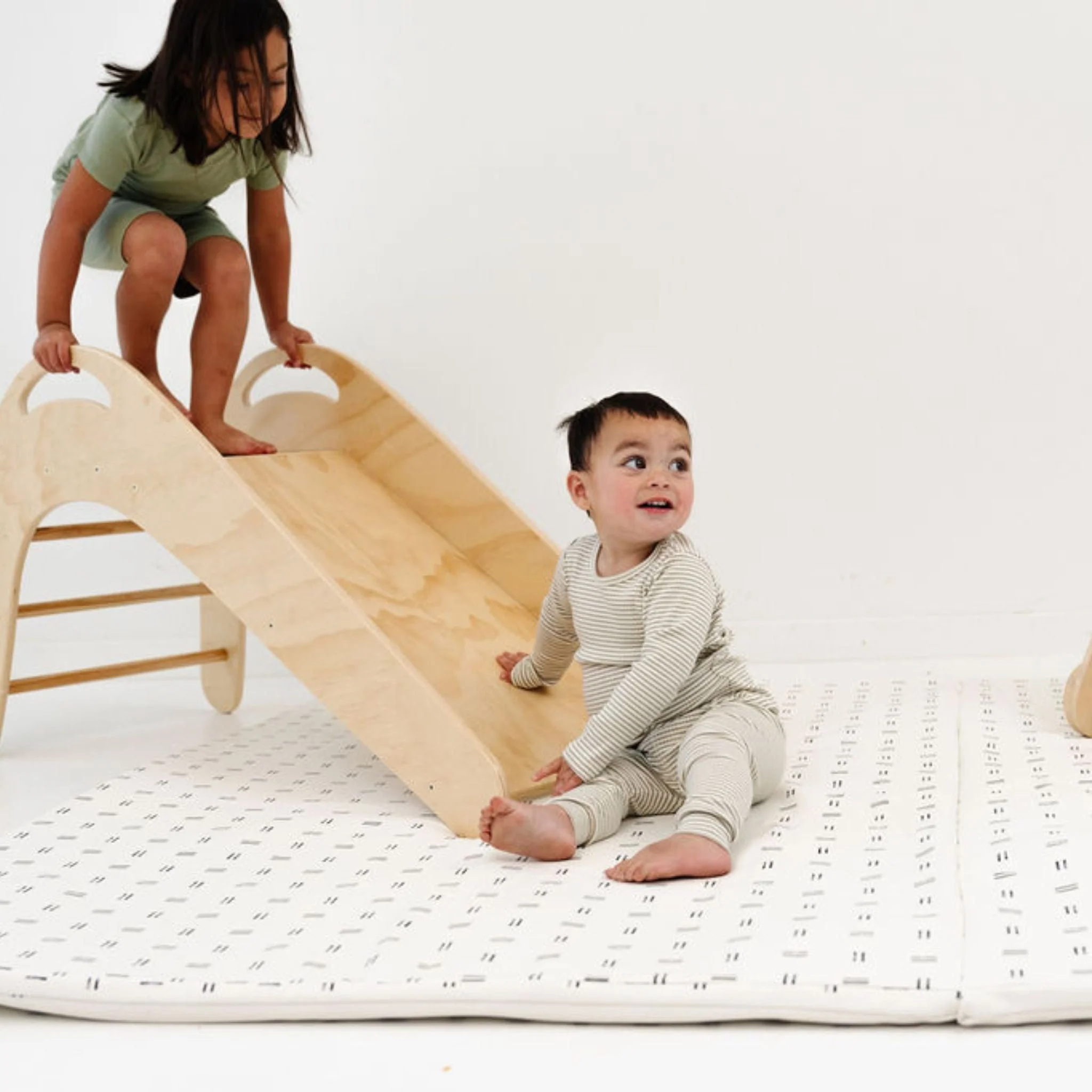 Toki Kids Mudcloth Vegan Leather Mat - Image 15