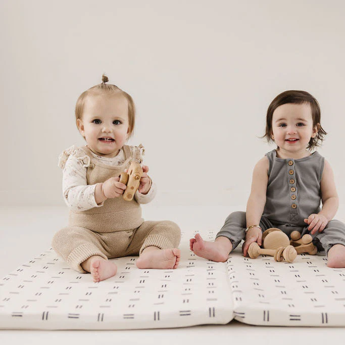 Toki Kids Mudcloth Vegan Leather Mat - Image 5