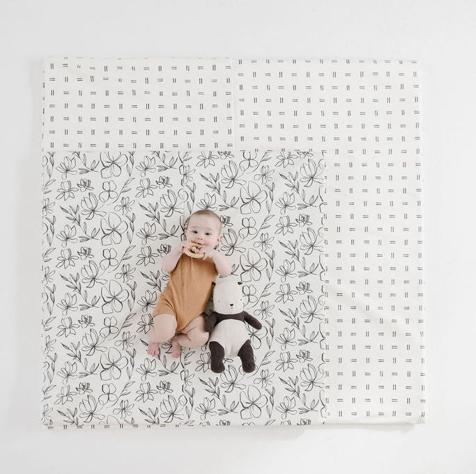 Toki Kids Mudcloth Vegan Leather Mat - Image 8