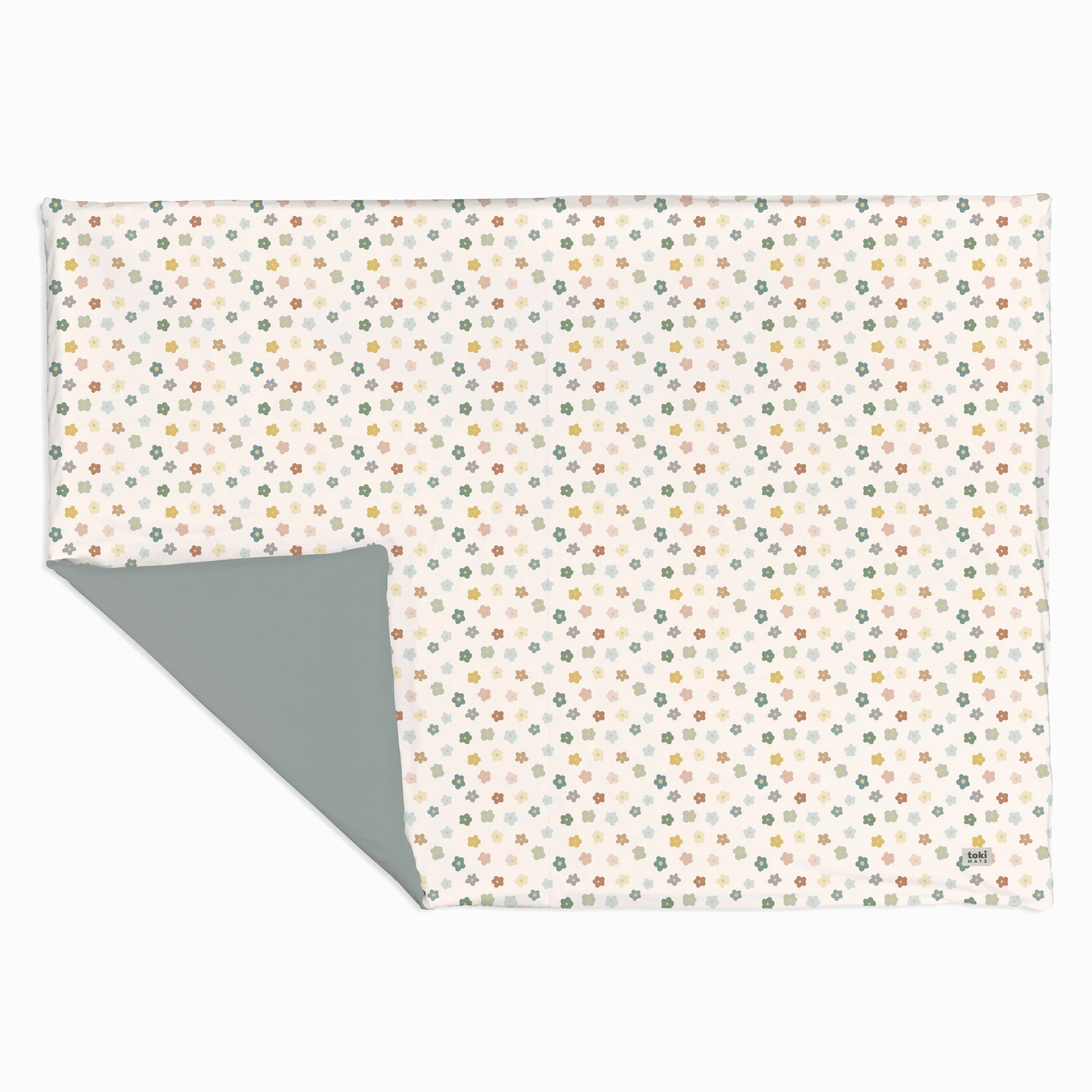 Toki Kids Playful Posies Organic Cotton Mat - Image 11
