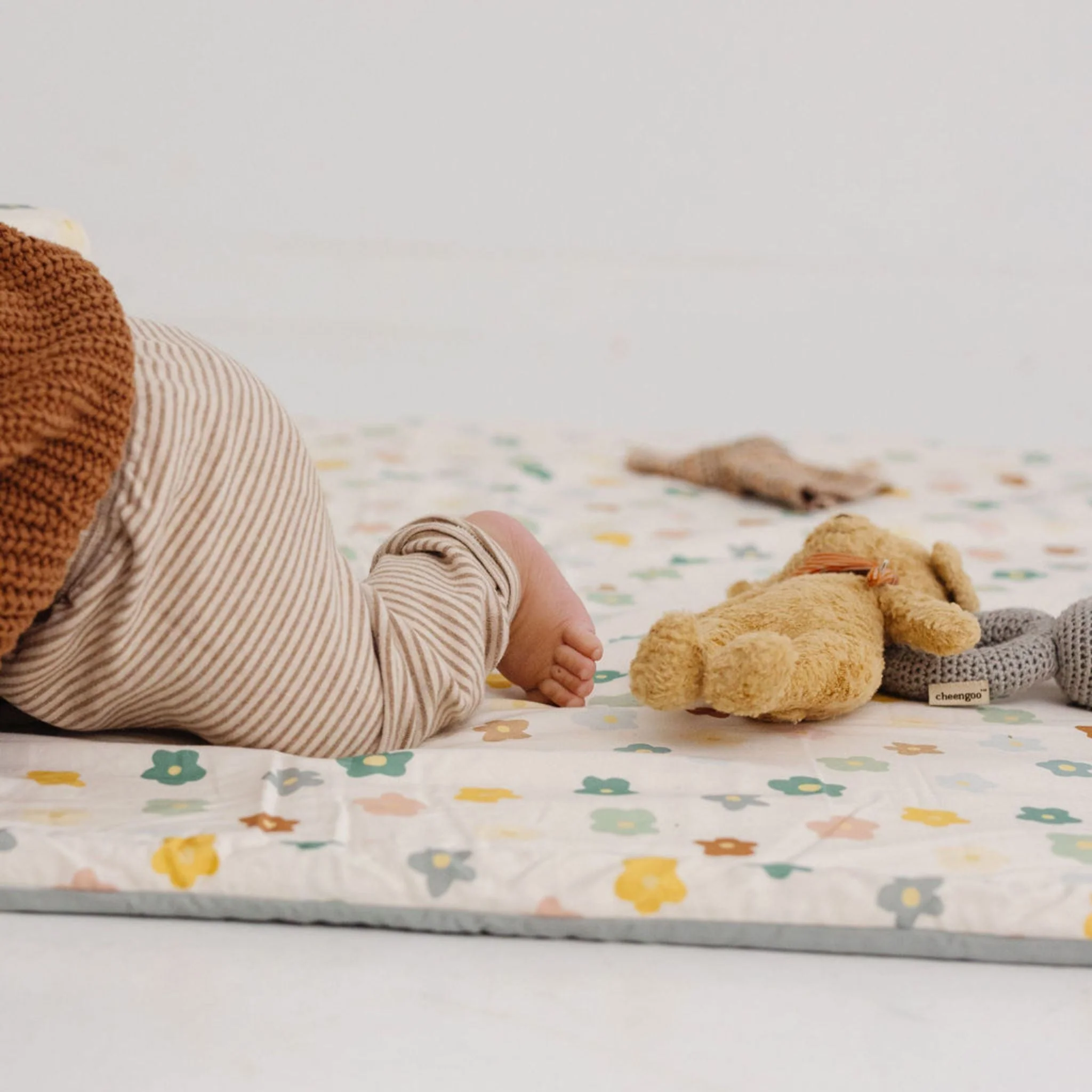 Toki Kids Playful Posies Organic Cotton Mat - Image 13