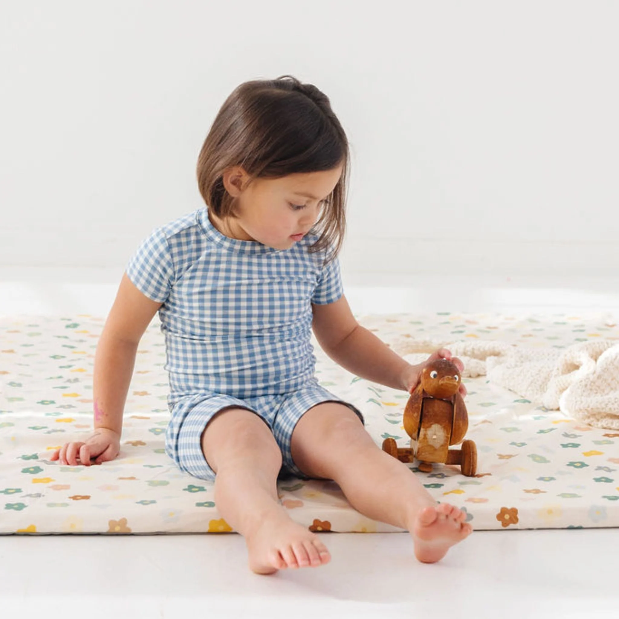 Toki Kids Playful Posies Organic Cotton Mat - Image 14