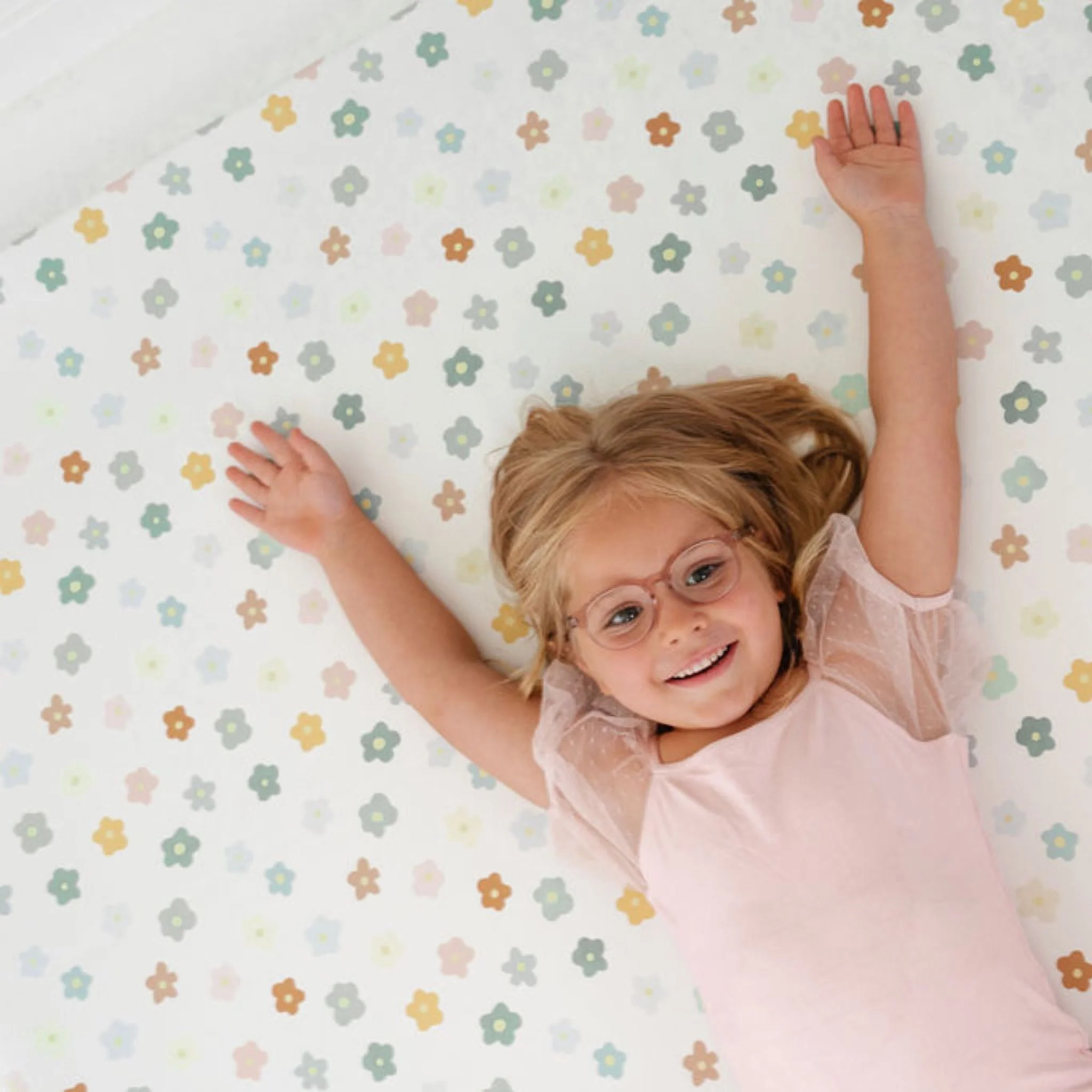 Toki Kids Playful Posies Vegan Leather Mat - Image 6