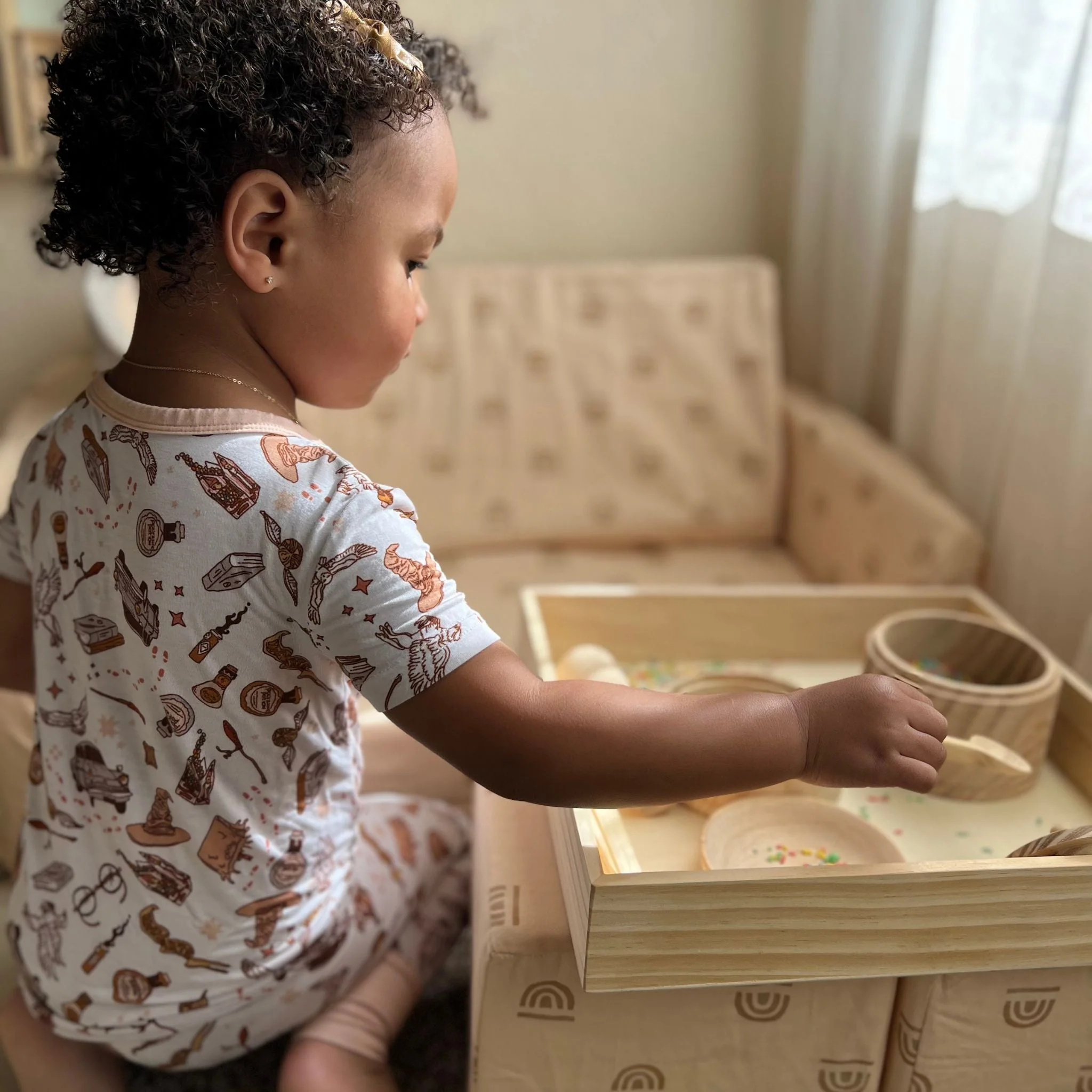 Toki Kids Rainbow Peach Play Cube - Image 6