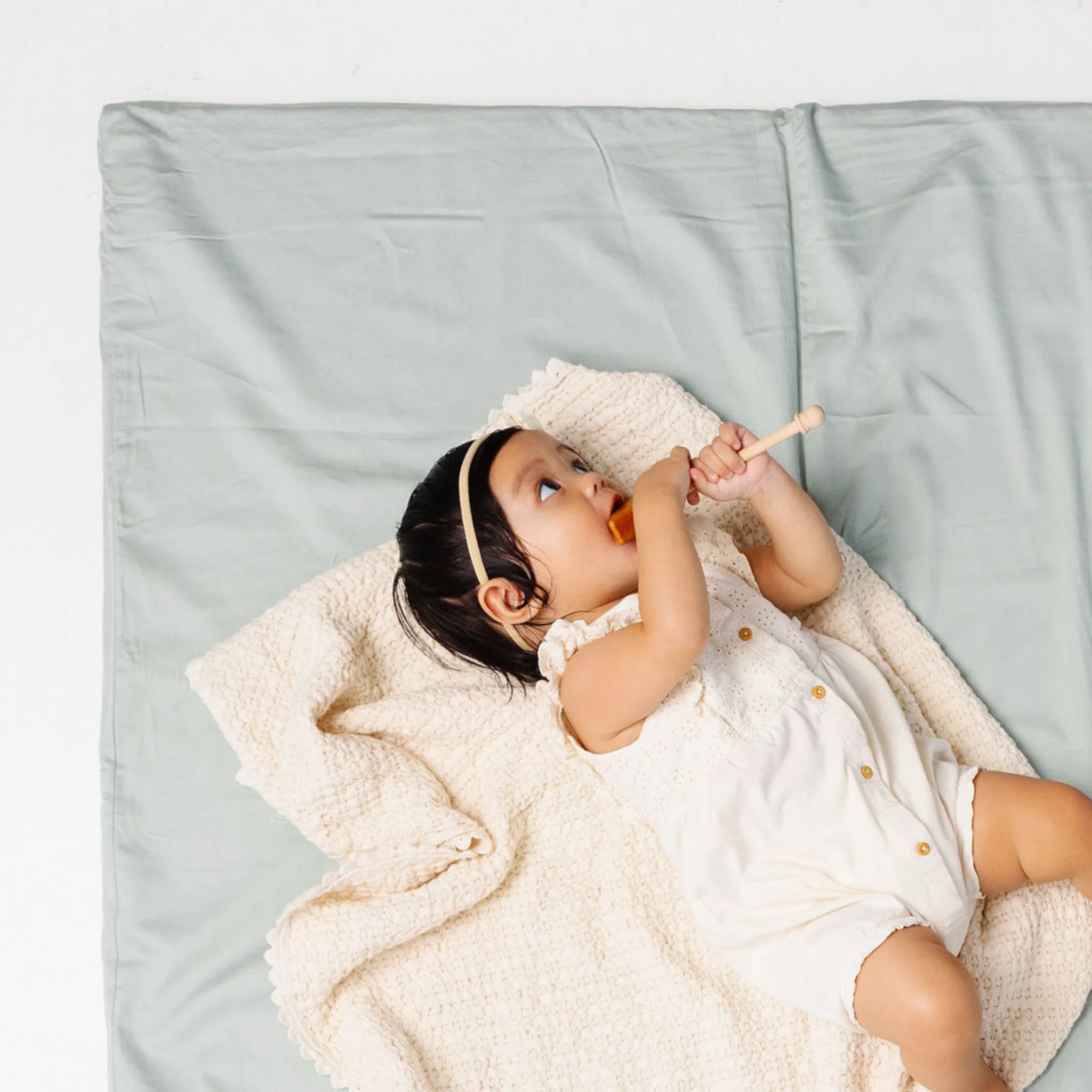 Toki Kids Sage + Breeze Organic Cotton Mat - Image 10