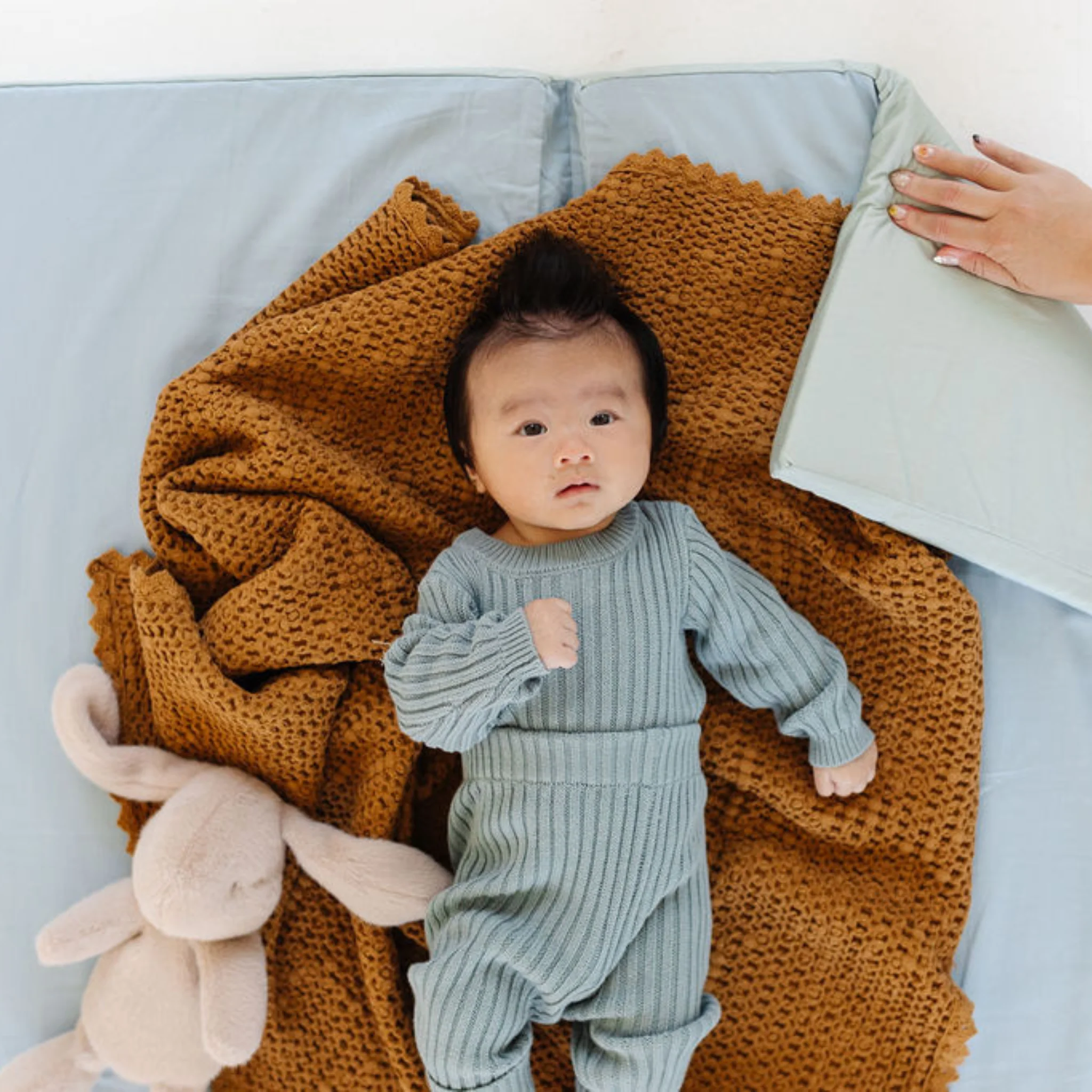 Toki Kids Sage + Breeze Organic Cotton Mat - Image 3