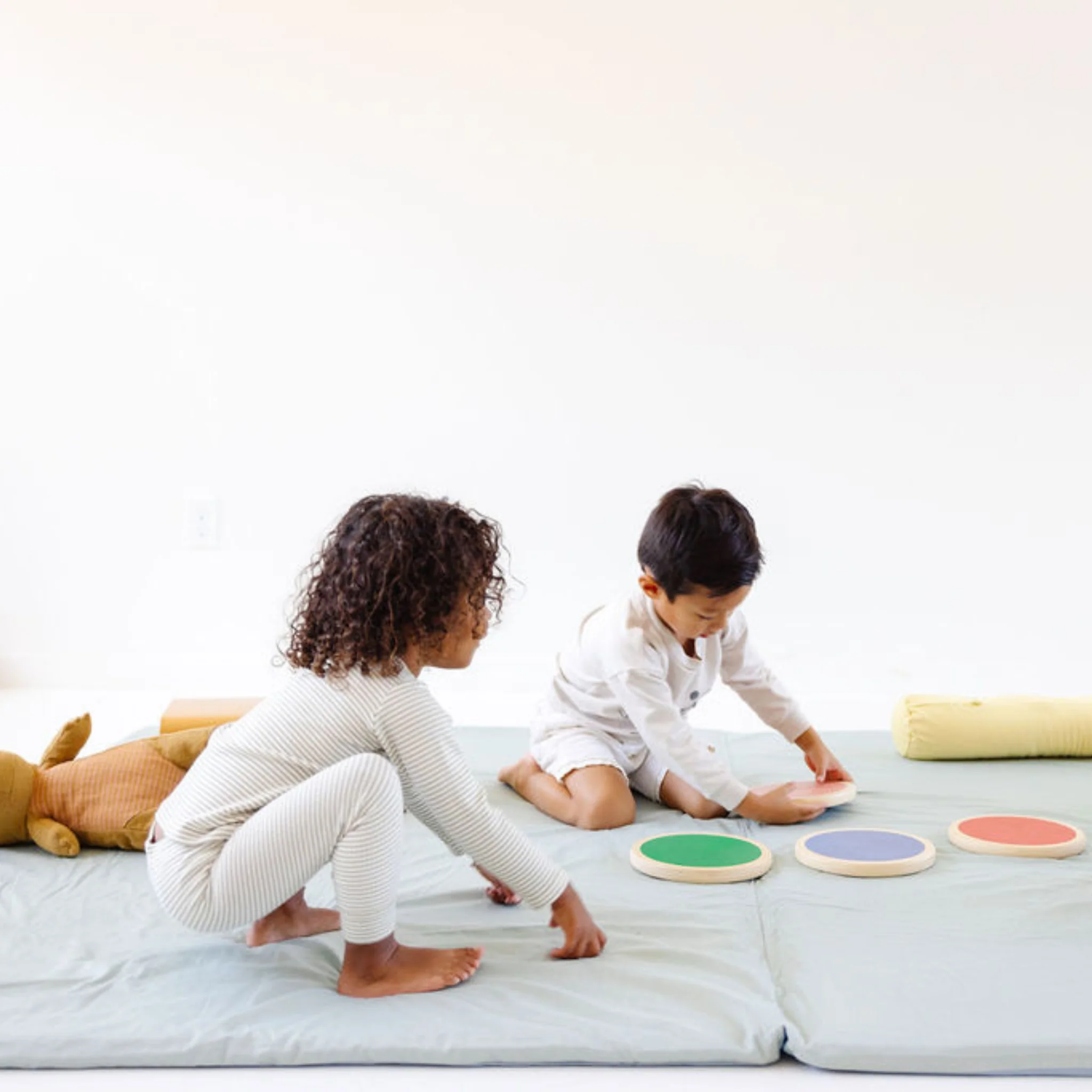 Toki Kids Sage + Breeze Organic Cotton Mat - Image 4