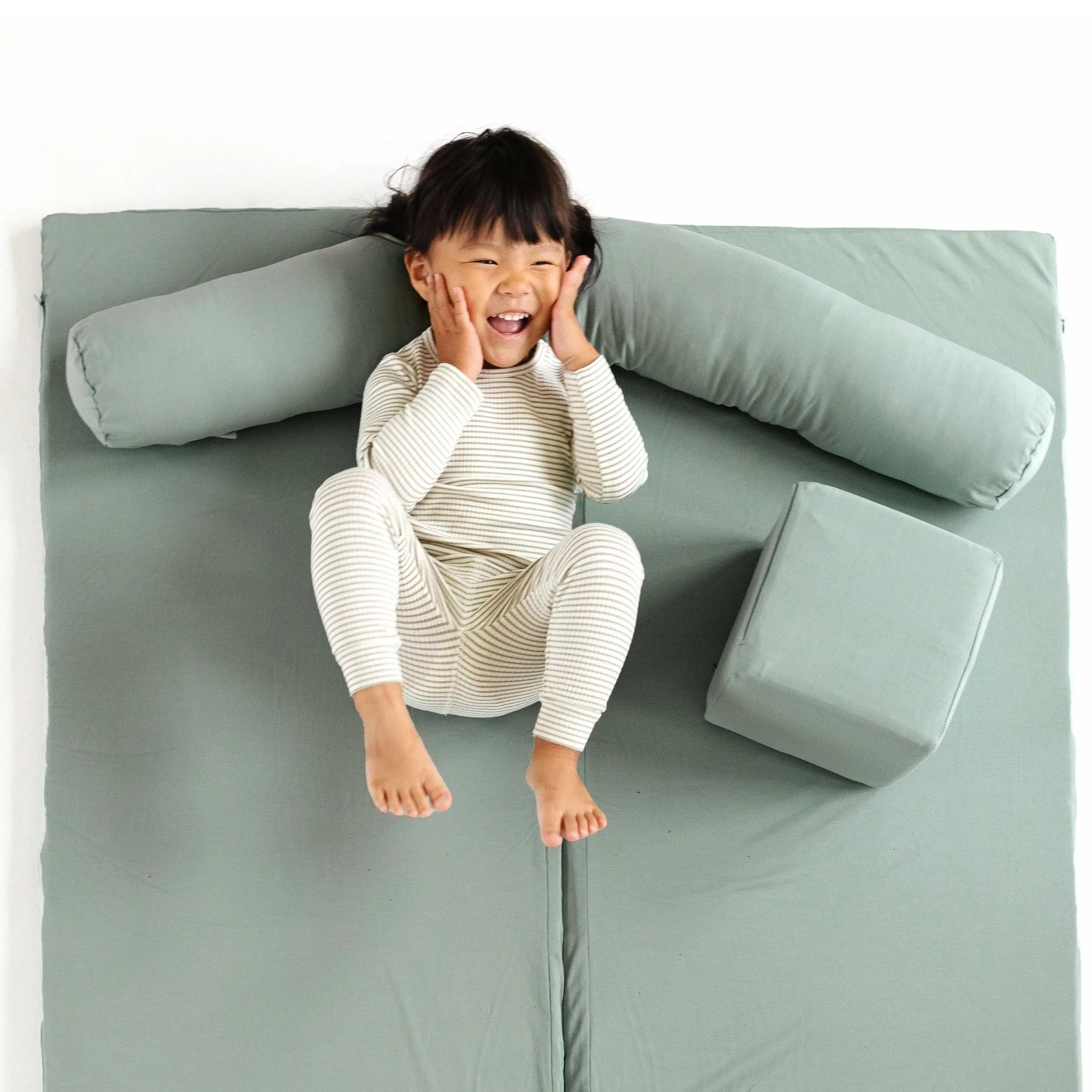 Toki Kids Sage Jersey Mat - Image 3
