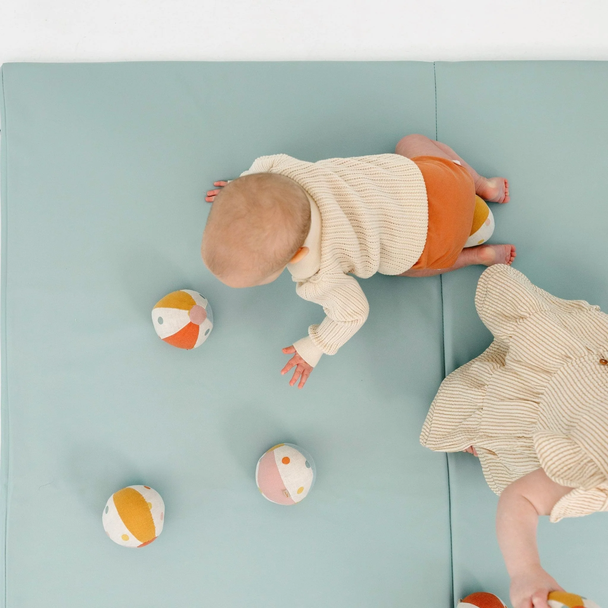 Toki Kids Sage Vegan Leather Mat - Image 9