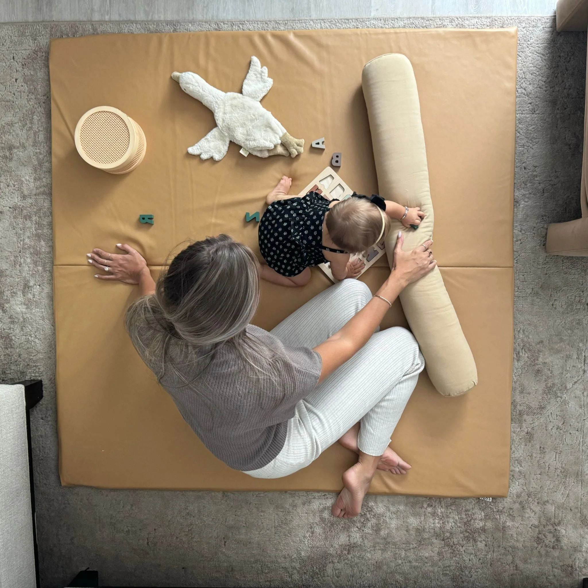 Toki Kids Sand Vegan Leather Mat - Image 14