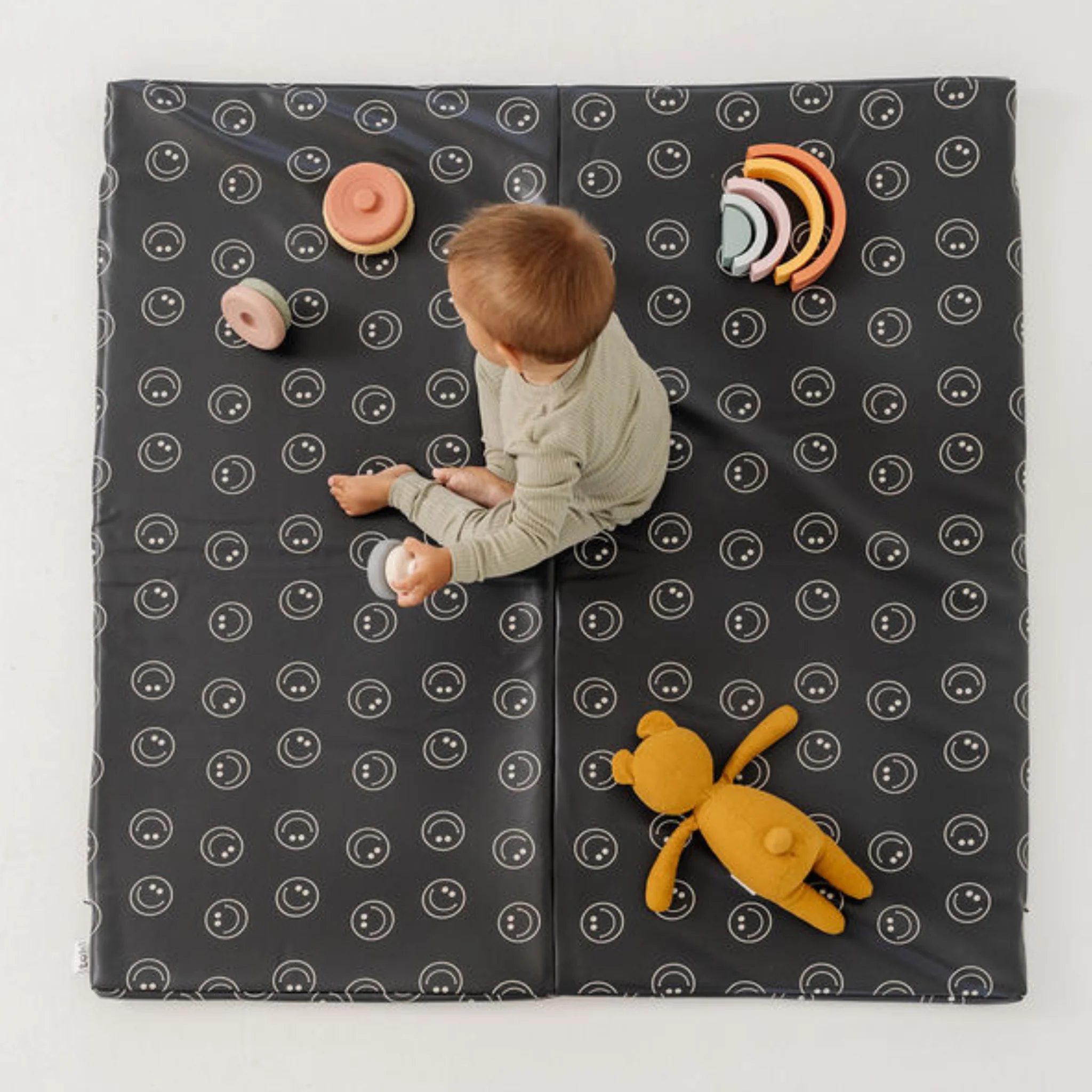 Toki Kids Smiles Vegan Leather Mat - Image 2