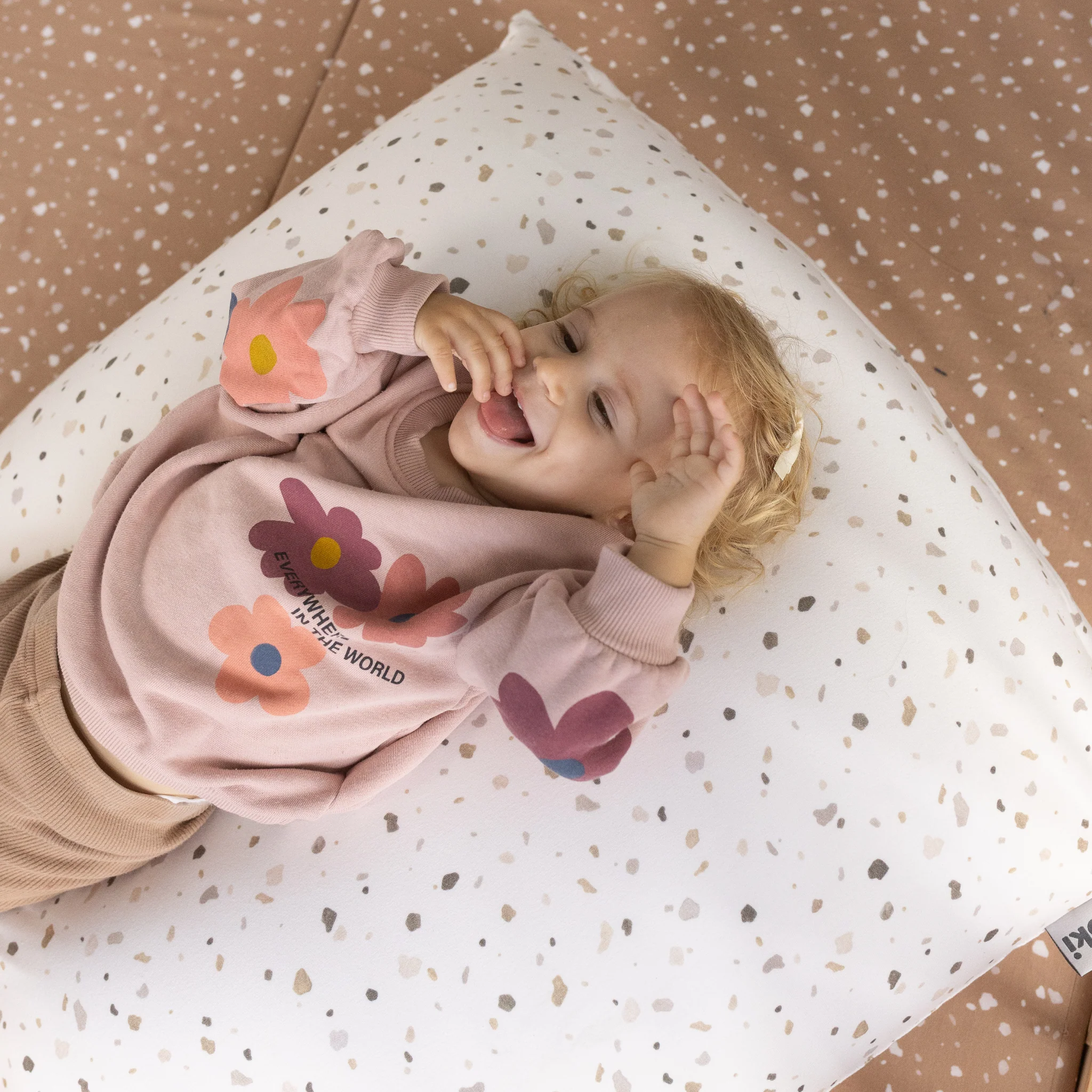 Toki Kids Terrazzo Chalk Bean Bag - Image 6