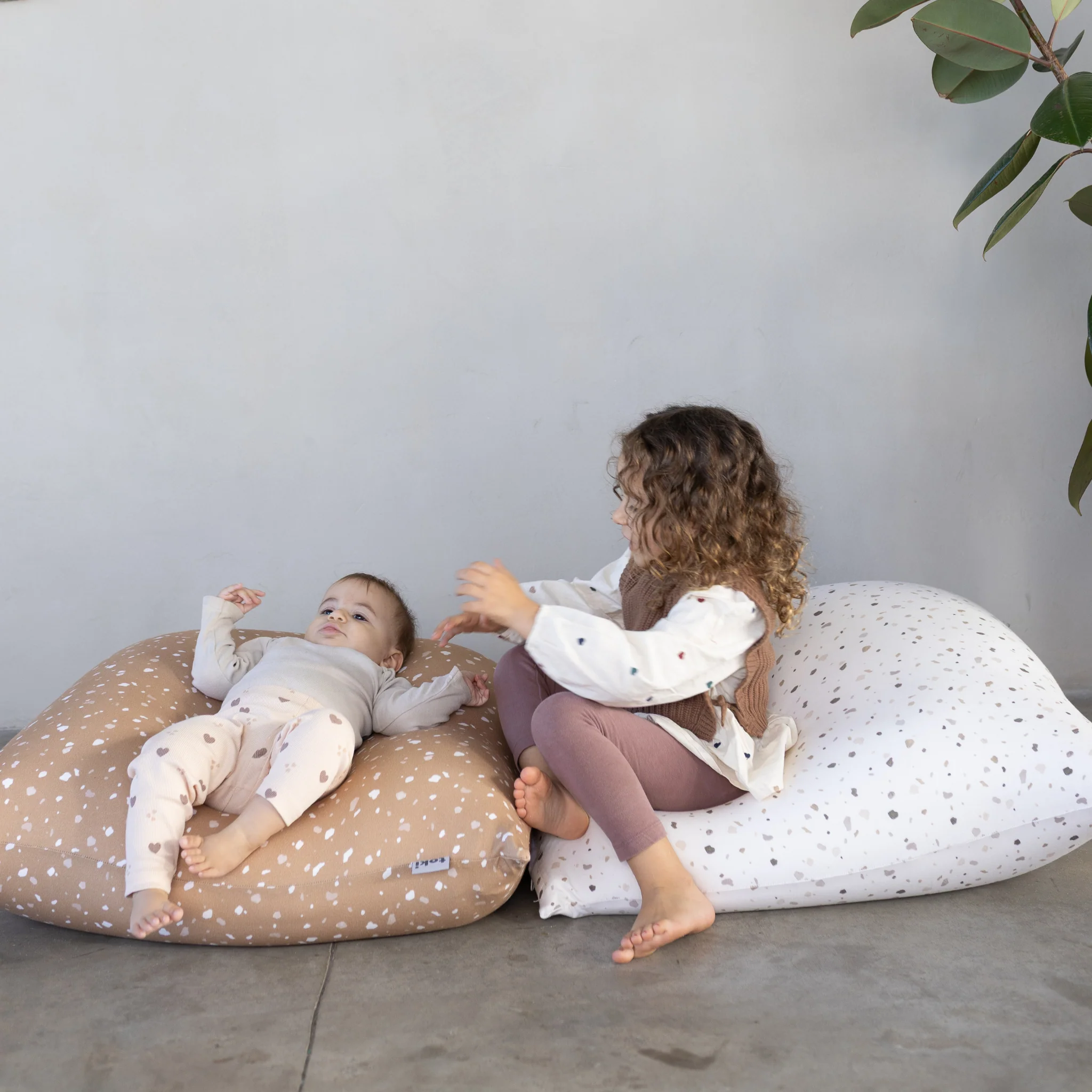 Toki Kids Terrazzo Chalk Bean Bag - Image 7