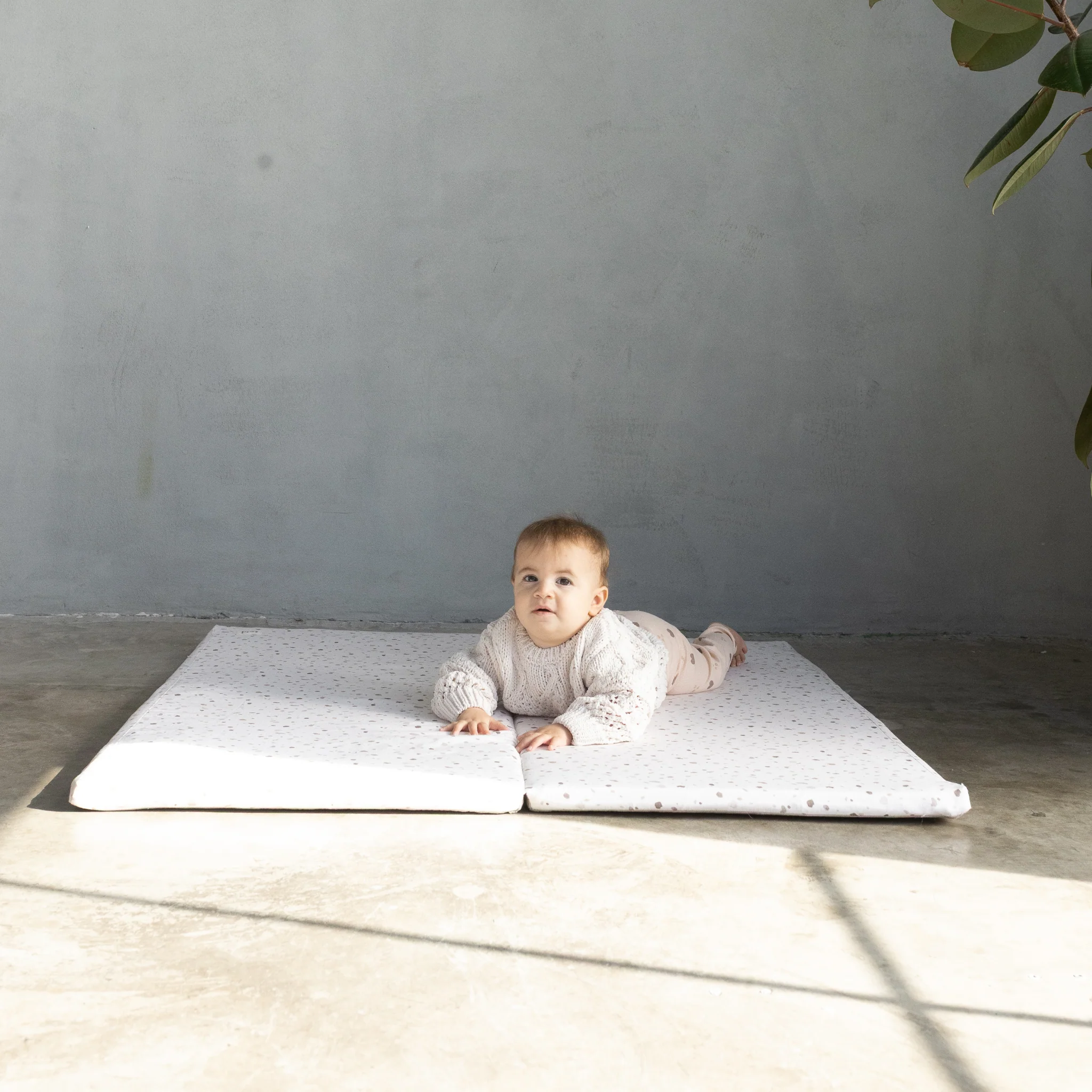 Toki Kids Terrazzo Chalk Organic Cotton Mat - Image 3